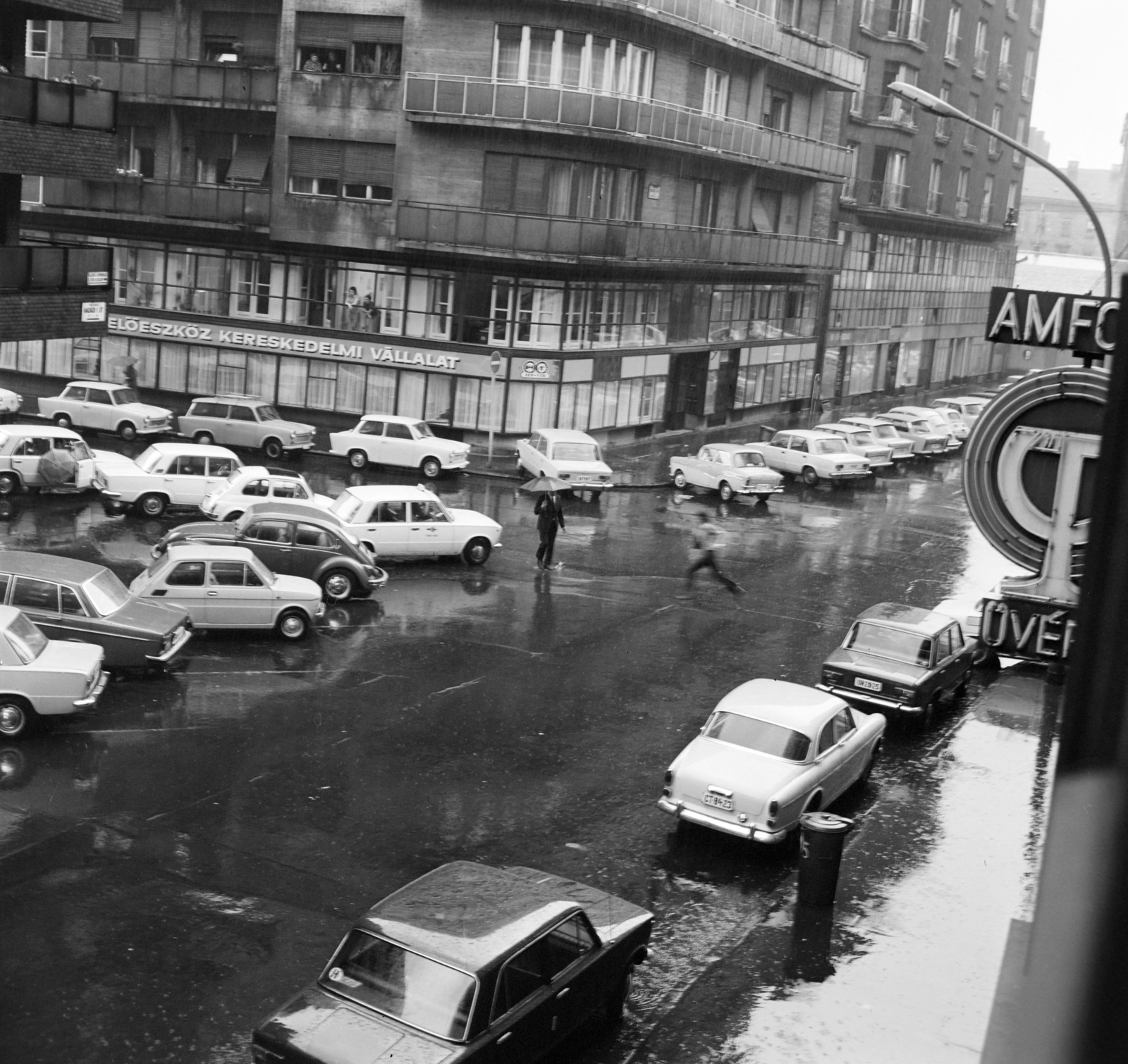 Hungary, Budapest VII., Madách Imre út, balra a Rumbach Sebestyén utca., 1975, Bojár Sándor, Budapest, Fortepan #195467