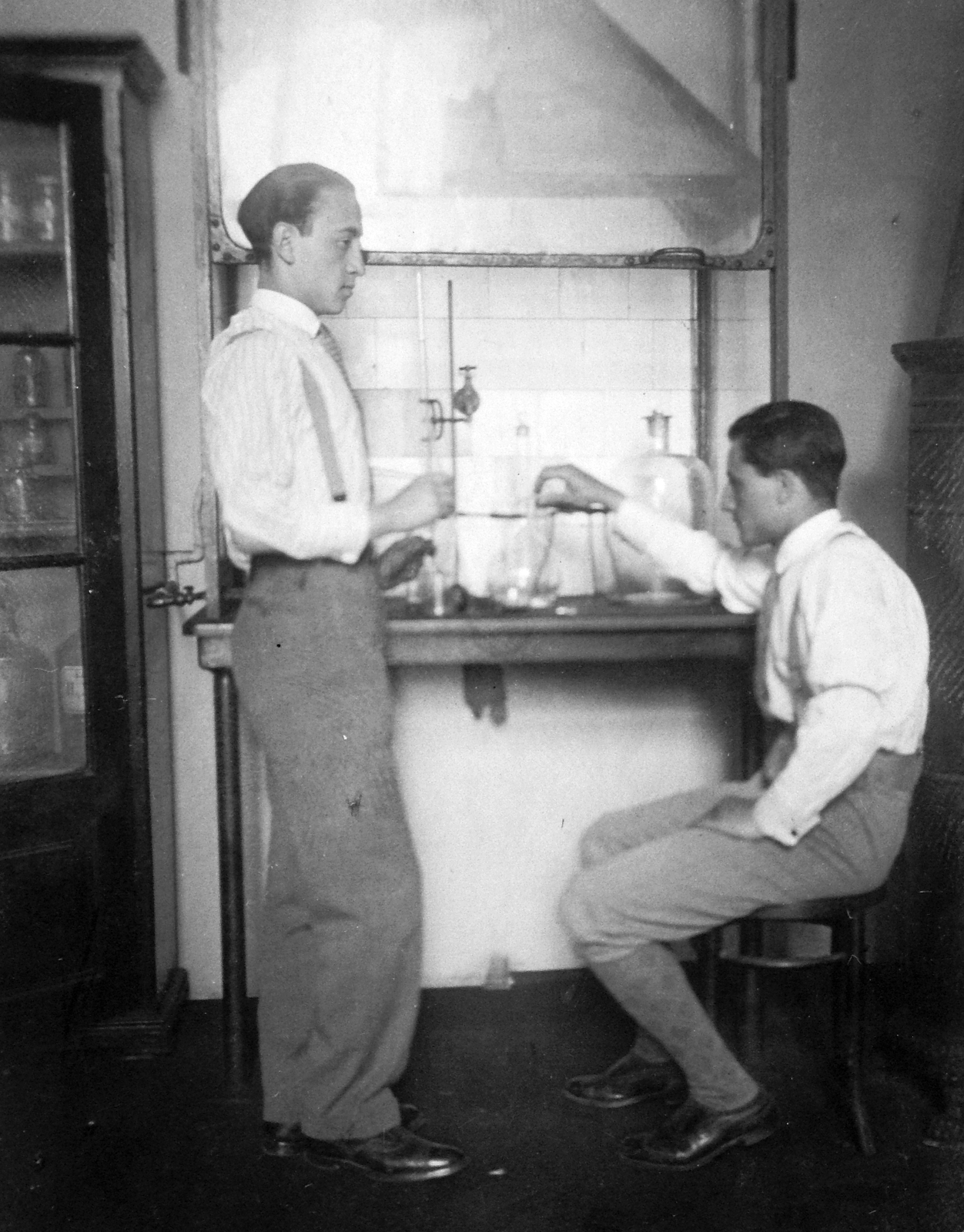 1932, Fortepan, laboratórium, vegyészet, Fortepan #19552