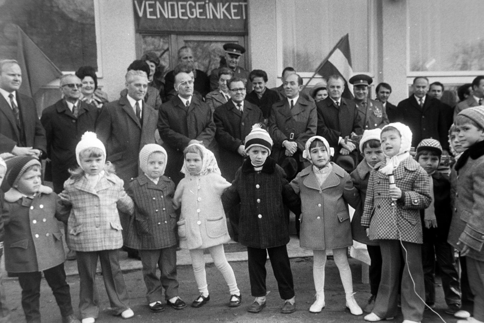 Magyarország, Budapest XVI., Könyvtár utca 26., Magyar-Szovjet Barátság óvodája (később Sashalmi Manoda óvoda)., 1972, Bojár Sándor, Budapest, Fortepan #195568