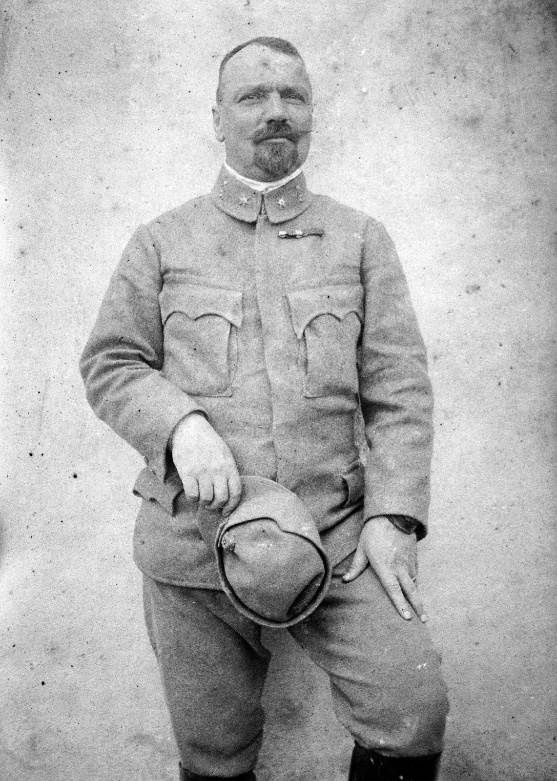 1918, Fortepan, portrait, First World War, uniform, moustache, man, goatee, Fortepan #19605