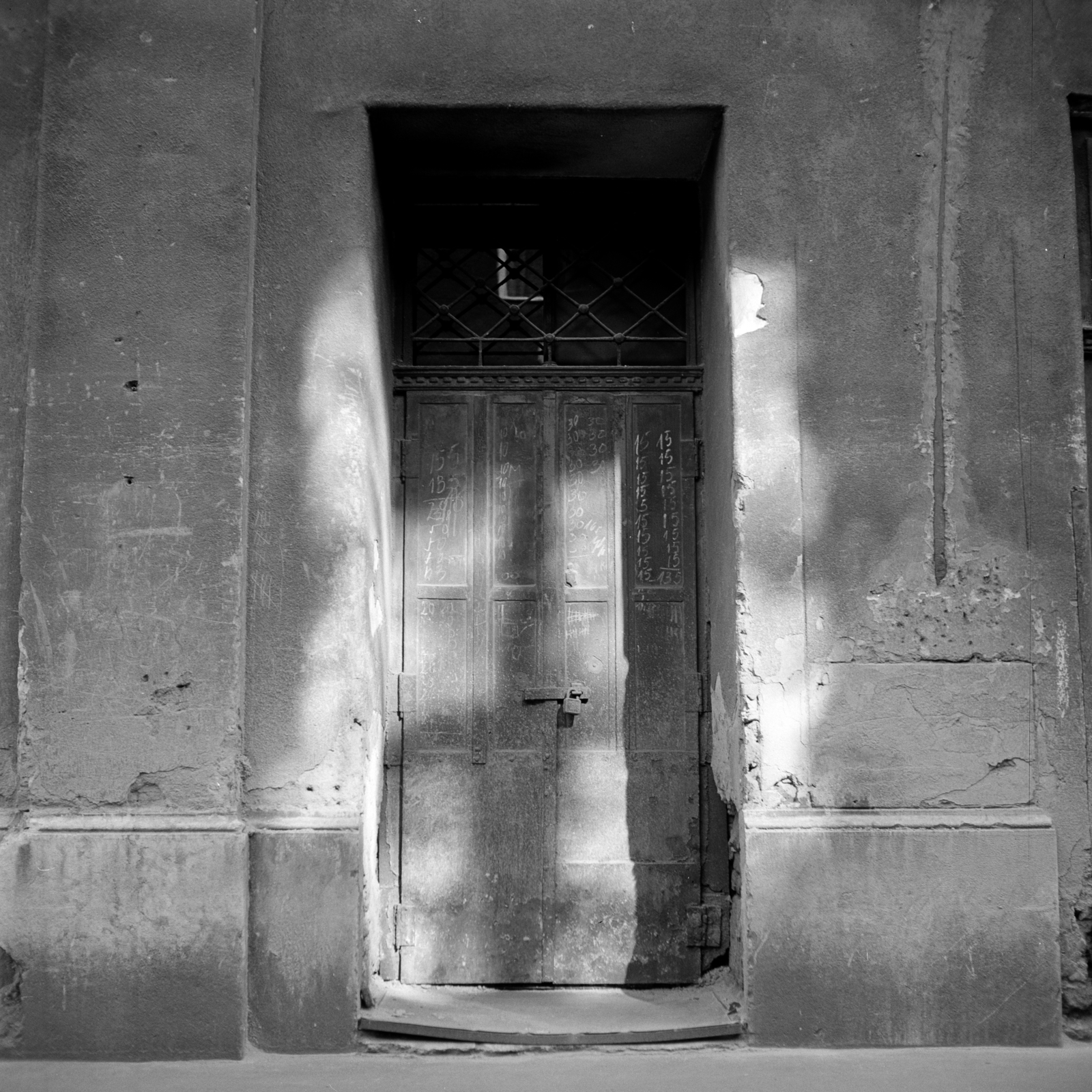 1974, Zofia Rydet, ajtó, vasalat, Fortepan #196254