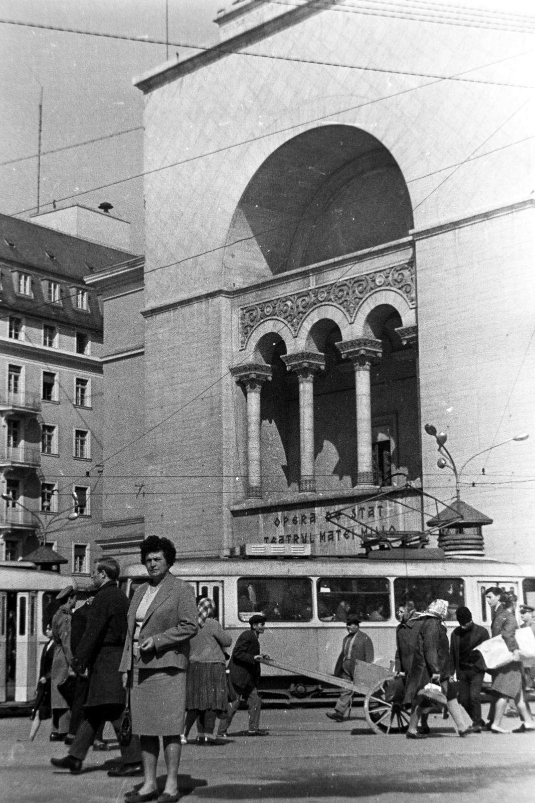Románia,Erdély, Temesvár, Piata Victoriei, Művelődési Palota., 1971, Szűcs Lóránd, Fortepan #196546