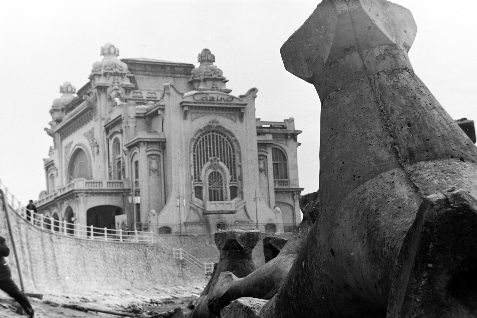 Románia, Konstanca, kaszinó (Cazinoul din Constanta)., 1972, Szűcs Lóránd, Fortepan #196578