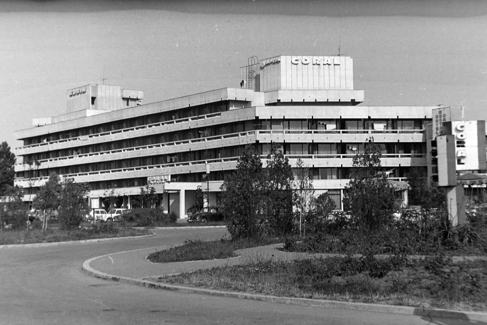 Romania, Mangalia, Cap Aurora üdülőfalu, Hotel Coral., 1973, Szűcs Lóránd, Fortepan #196637