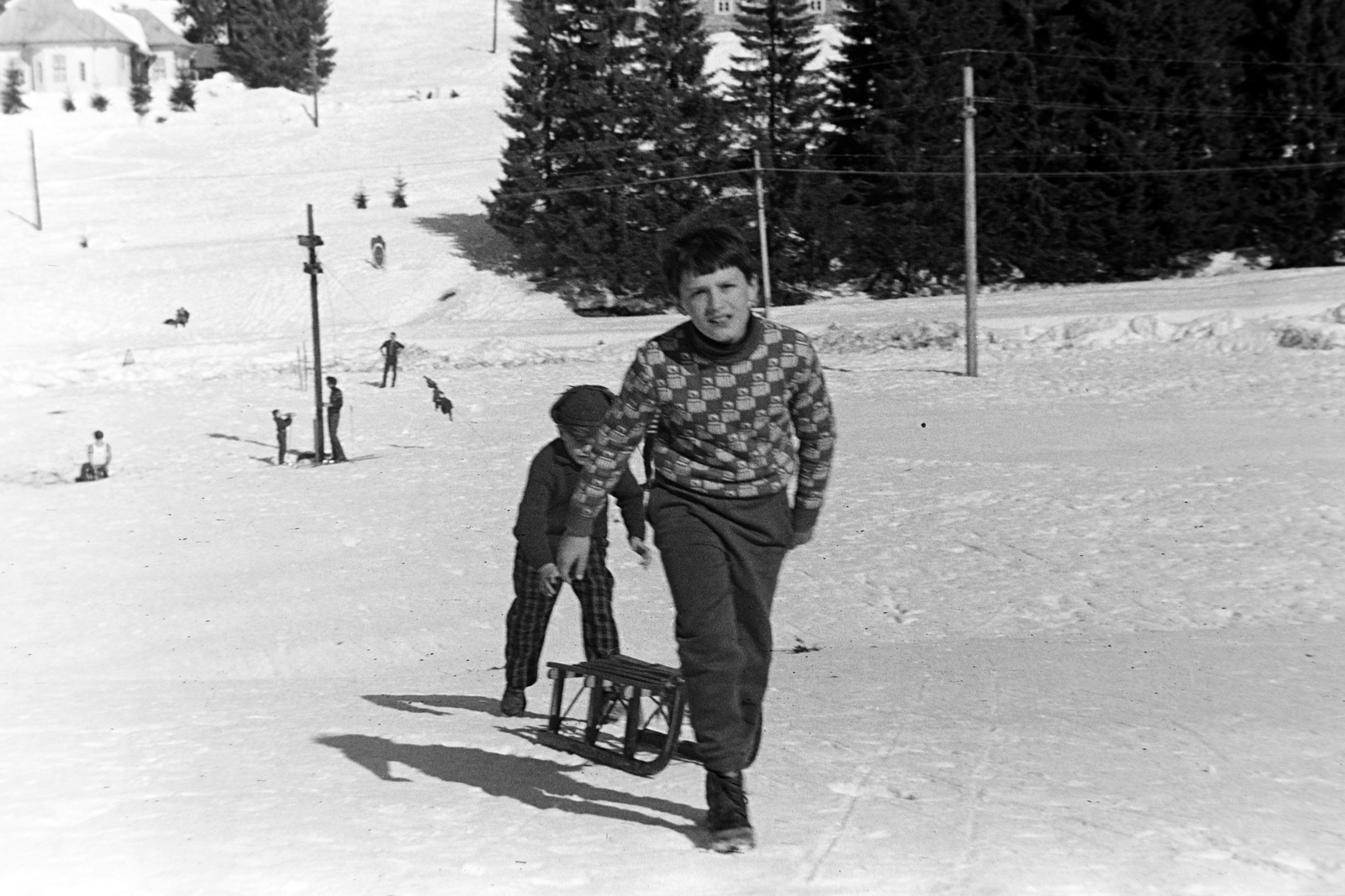 Románia,Erdély, Bondoraszó, Biharfüred üdülőtelep., 1974, Szűcs Lóránd, Fortepan #196644