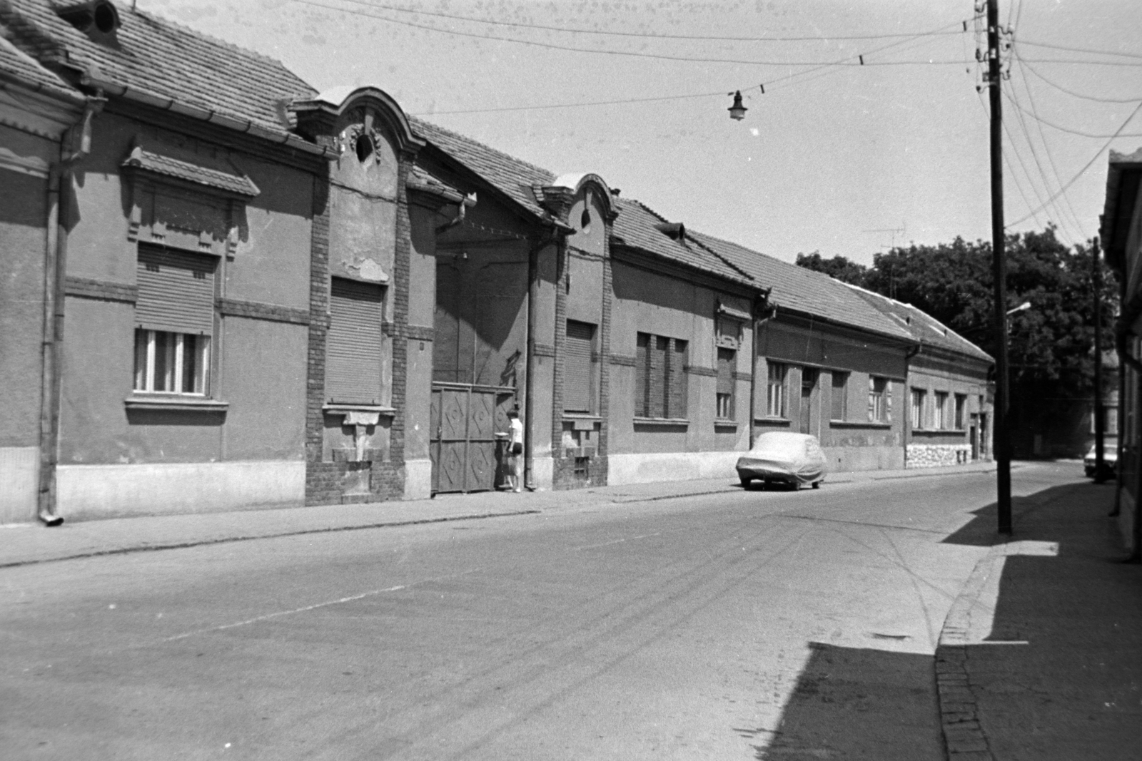 Románia,Erdély, Nagyvárad, Szent János utca (Strada Ady Endre) az Úri utca (Strada Episcop Roman Ciorogariu) felé nézve., 1987, Szűcs Tamás, Fortepan #196710