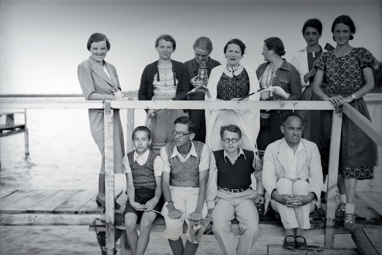 1937, Martin Kornél, tableau, pier, photography, Fortepan #196788