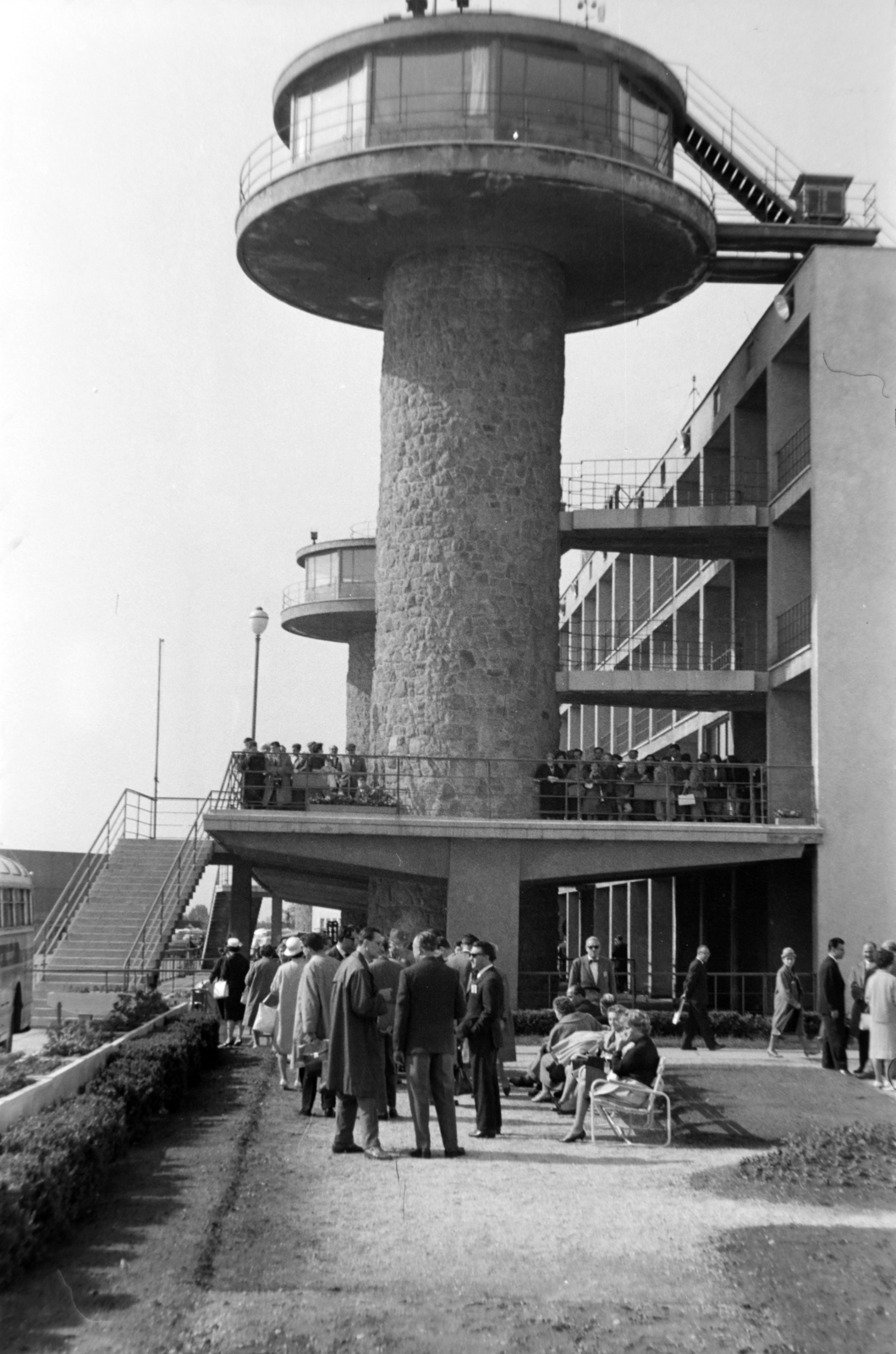 Hungary, Ferihegy (now - Ferenc Liszt) International Airport, Budapest XVIII., 1960, Martin Kornél, airport, Budapest, Fortepan #196850