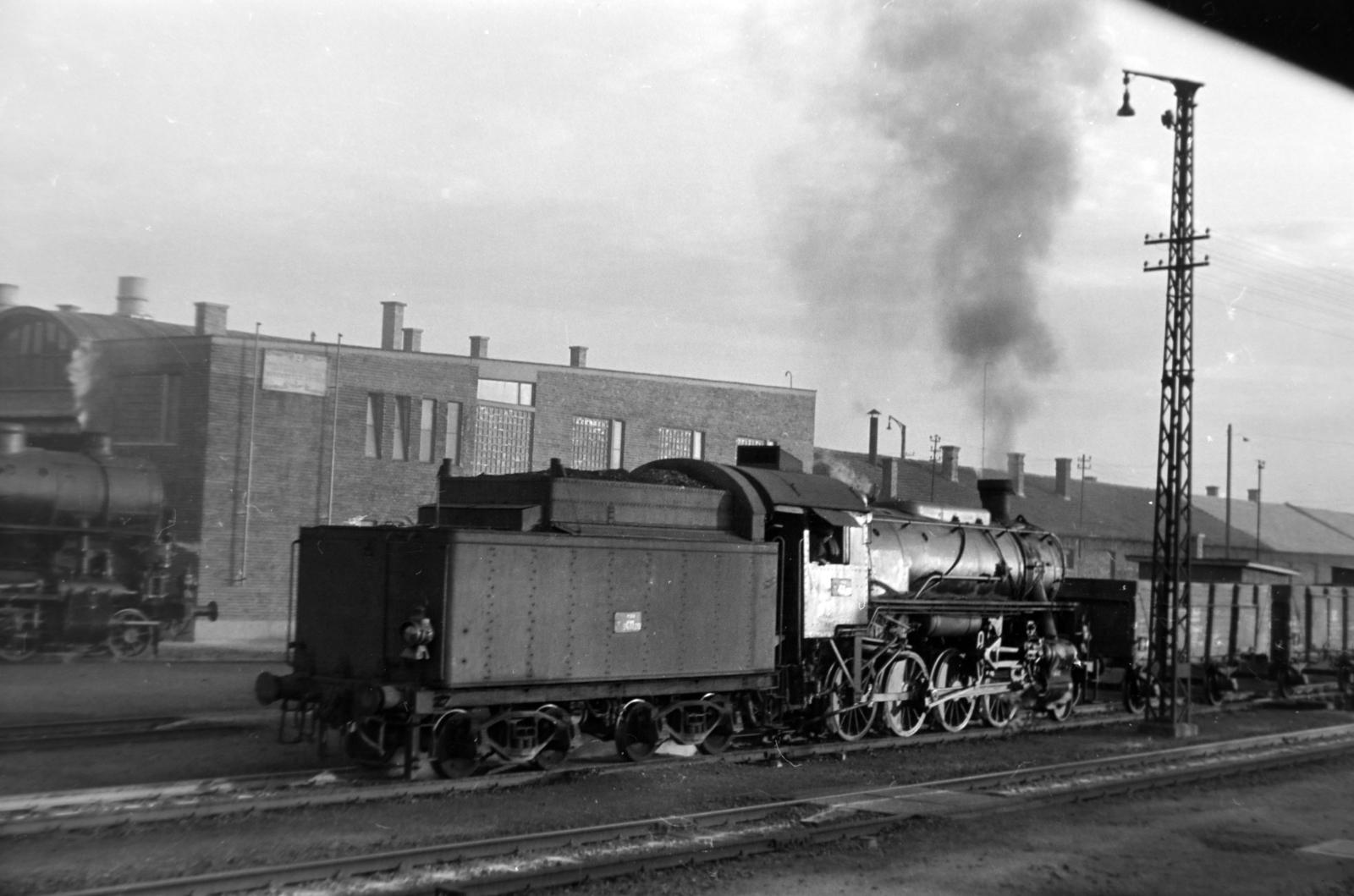 Hungary, Székesfehérvár, vasútállomás., 1958, Martin Kornél, steam locomotive, Fortepan #196922