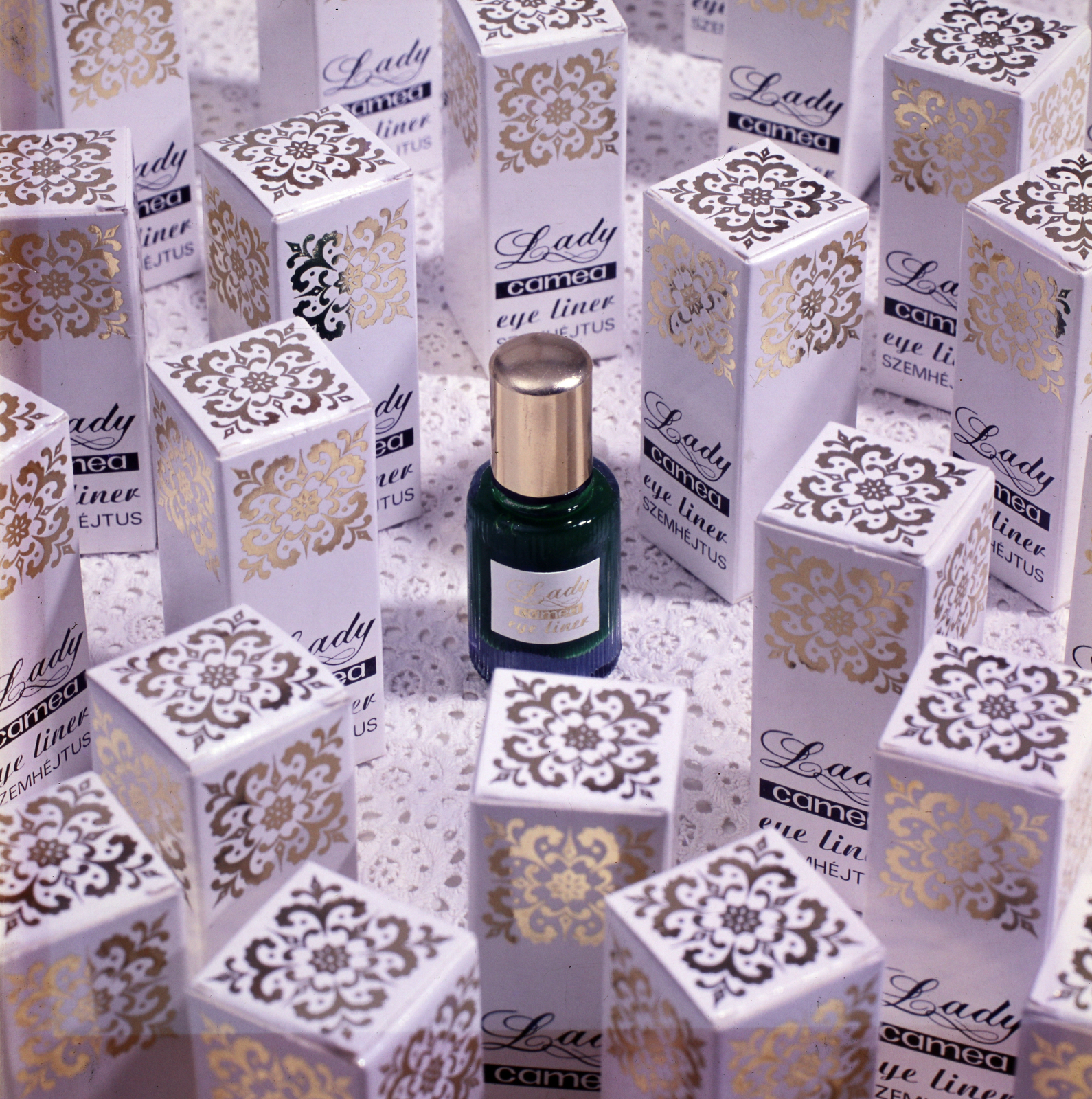 Hungary, 1984, Tóth József Füles, colorful, advertising photography, cosmetics, parfume, Fortepan #196996