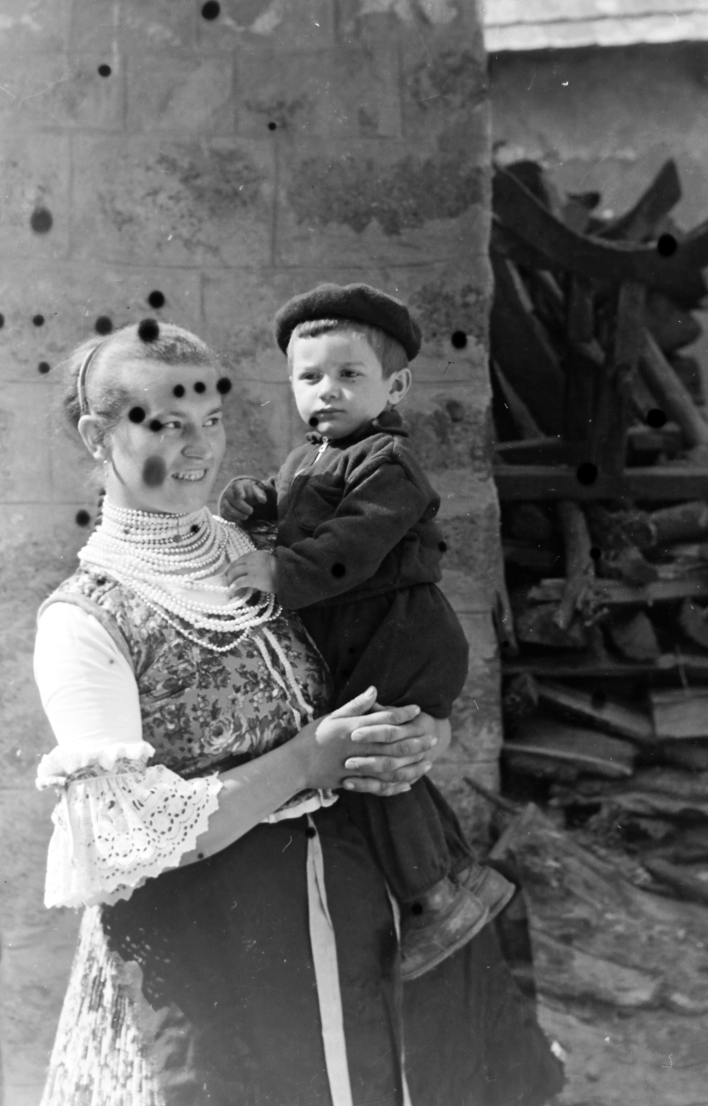 Magyarország, Buják, 1957, Keveházi János, népviselet, Fortepan #197521