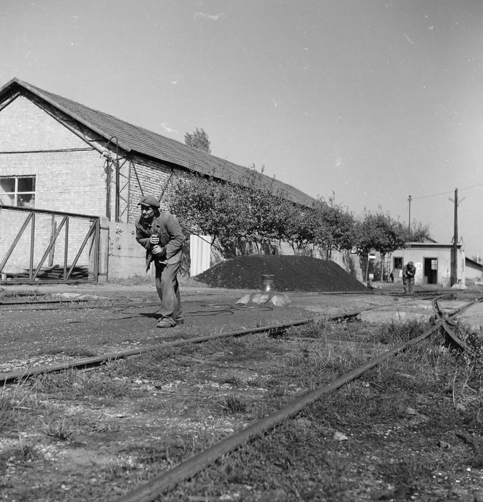Hungary, Budapest X., Maglódi út 6., Növényolaj és Szappangyár., 1959, Keveházi János, Budapest, worker, factory, Fortepan #197754