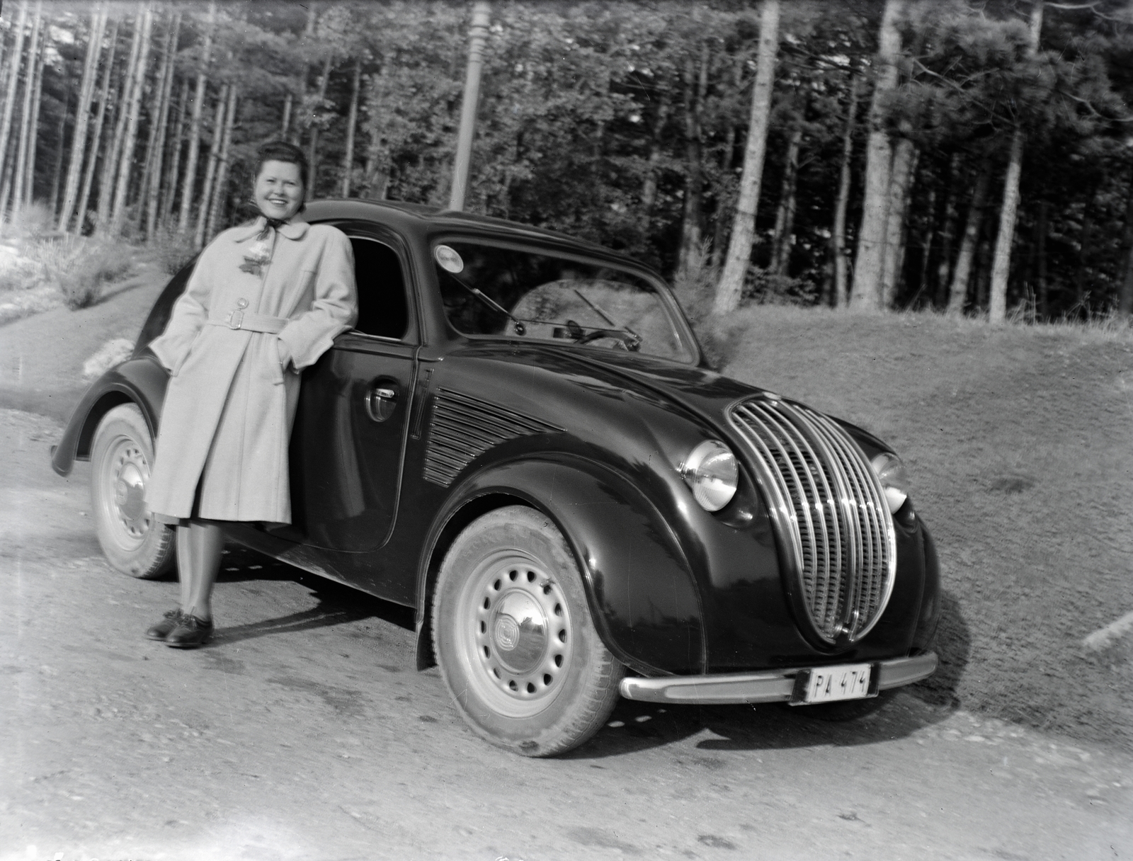 Steyr 50 "Baby" személygépkocsi., 1938, Privát Fotó és Film Archívum-Höfler Tibor gyűjtemény, transport, Steyr-brand, Austrian brand, automobile, number plate, Fortepan #19795