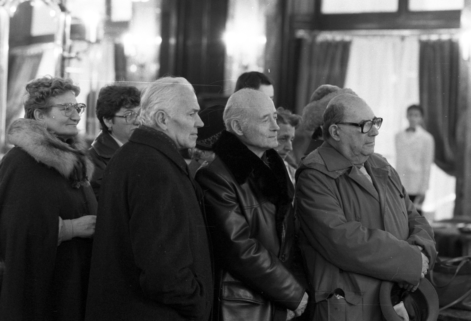 Hungary, Budapest V., az Astoria szálló hallja. A Ki nyer ma? – játék és muzsika tíz percben, a Magyar Rádió déli zenei vetélkedője., 1984, Szalay Zoltán, Budapest, Fortepan #197971