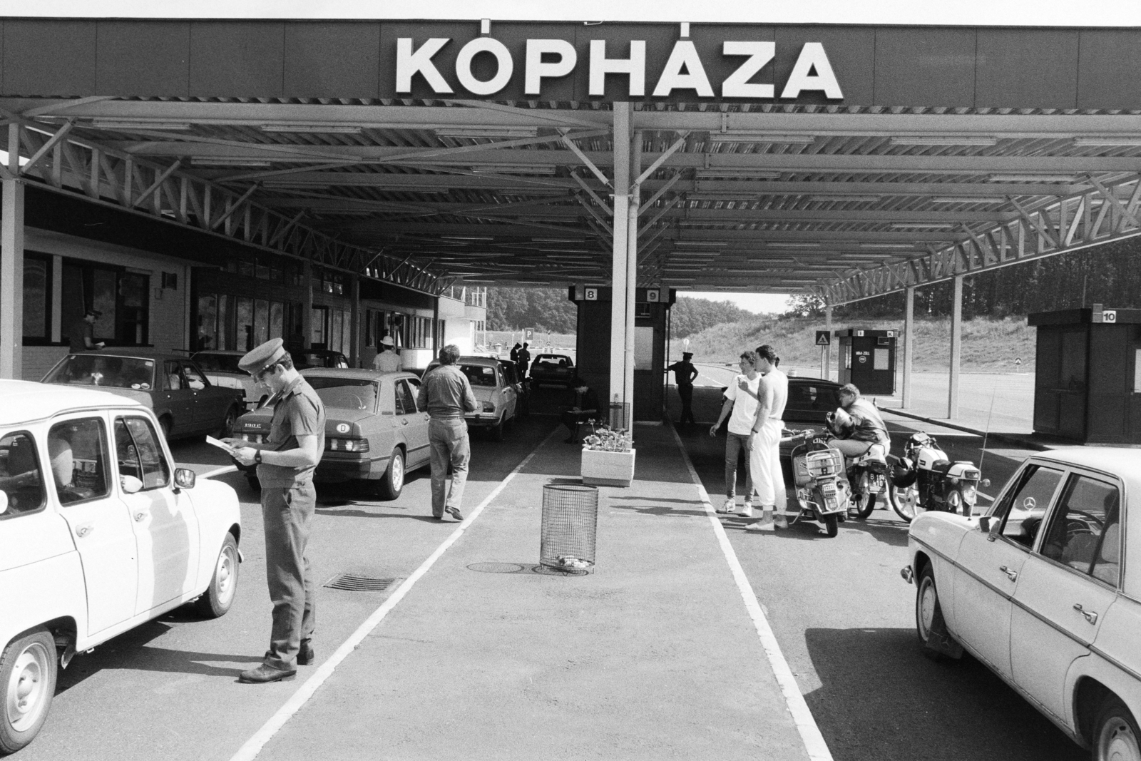 Hungary, Kópháza, határátkelő., 1987, Szalay Zoltán, Fortepan #198099