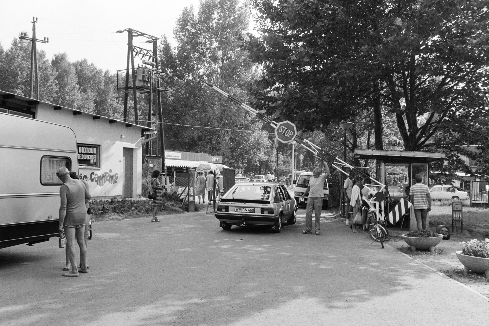 Hungary, Balatonszemes, Vadvirág kemping., 1983, Szalay Zoltán, Fortepan #198103