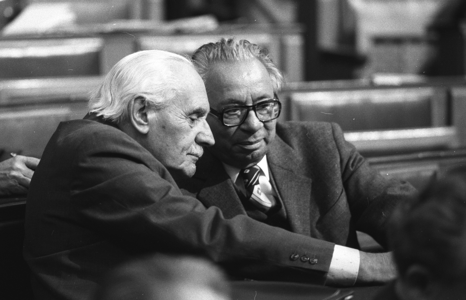 Hungary, Budapest V., Parlament, az Országgyűlés ülése., 1986, Szalay Zoltán, Budapest, Fortepan #198212