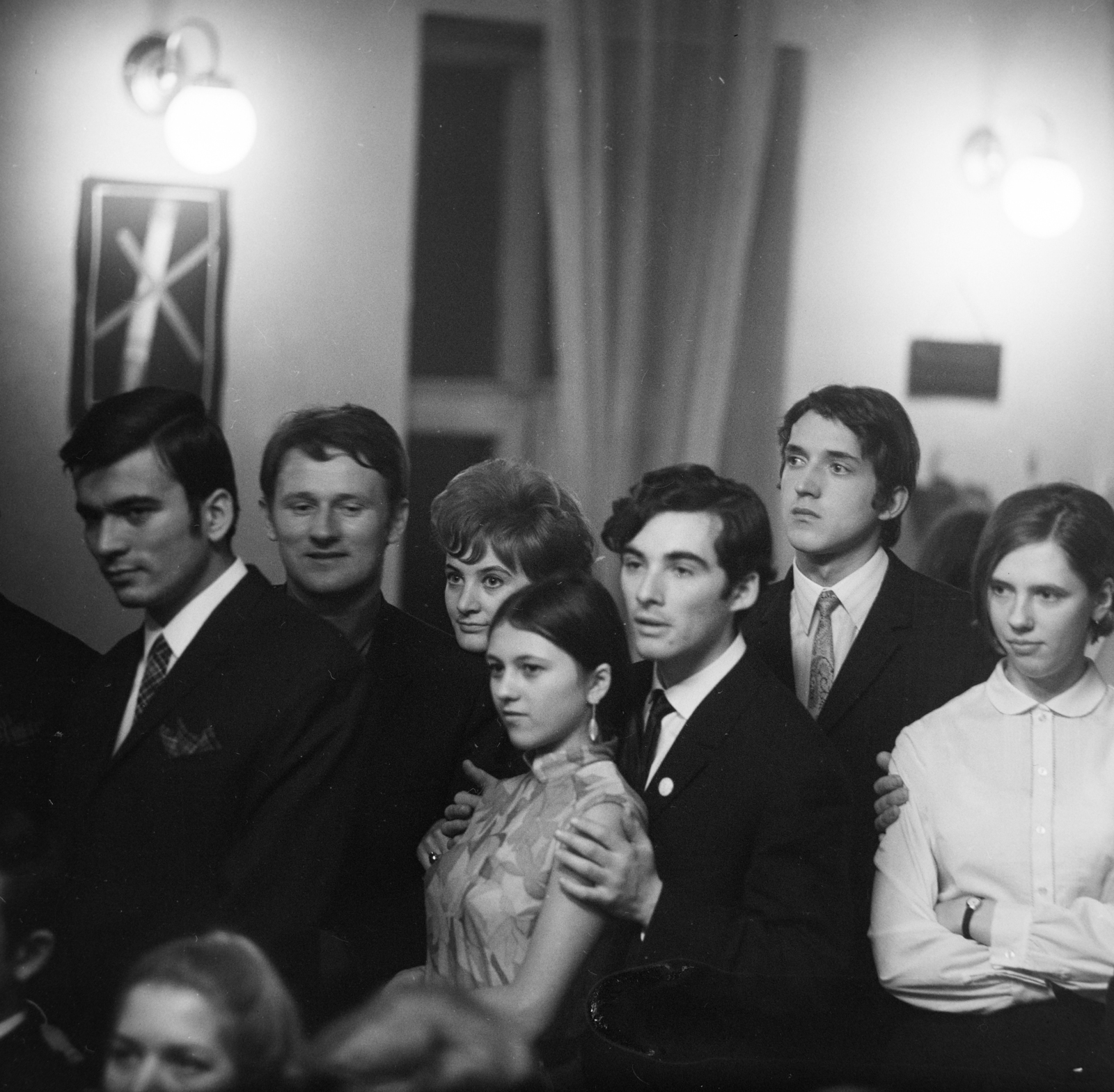 1966, Szalay Zoltán, photo aspect ratio: square, youth, Best of, Fortepan #198269