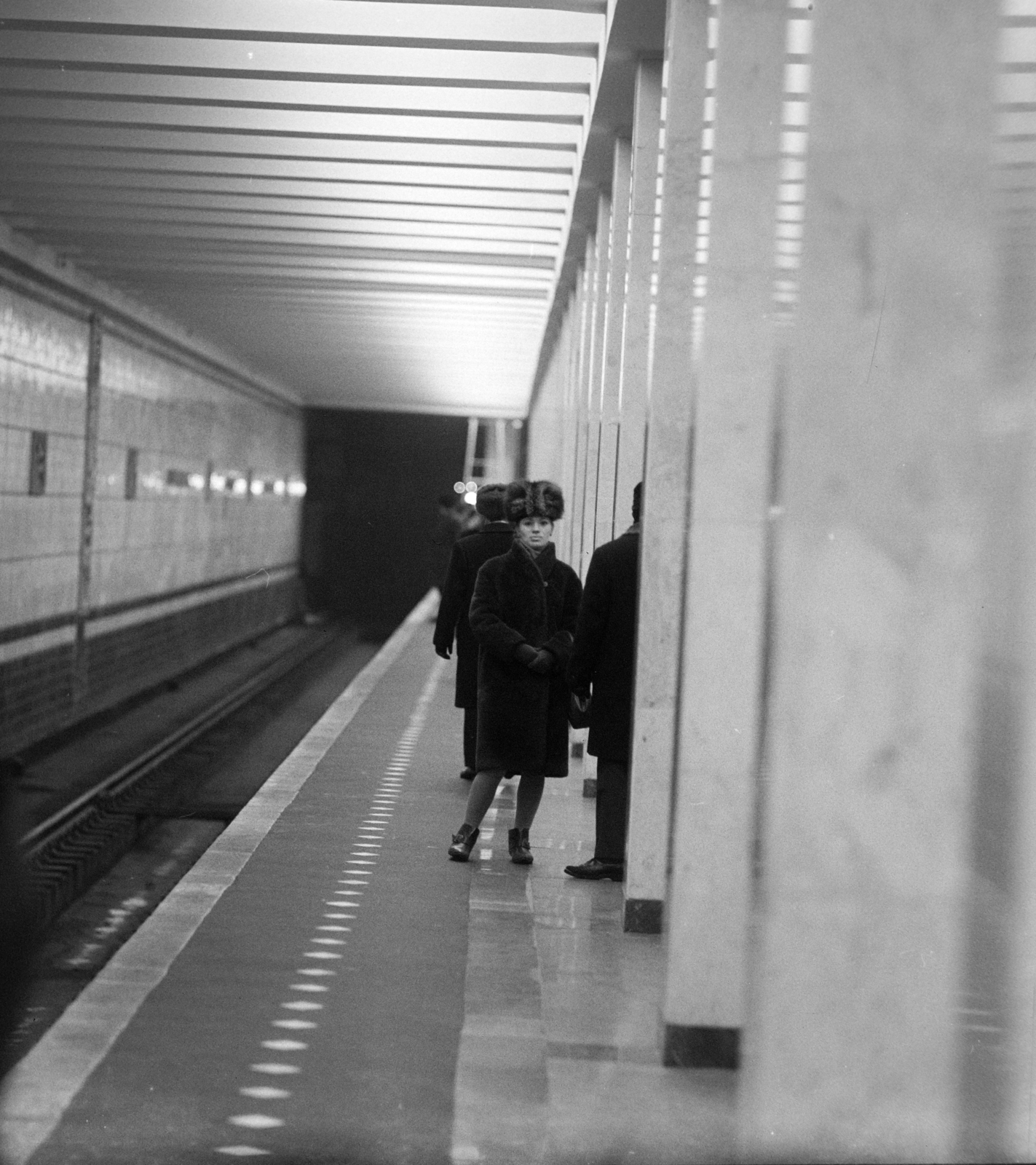 Russia, Moscow, Teksztilscsiki metróállomás., 1970, Szalay Zoltán, Soviet Union, Fortepan #198328