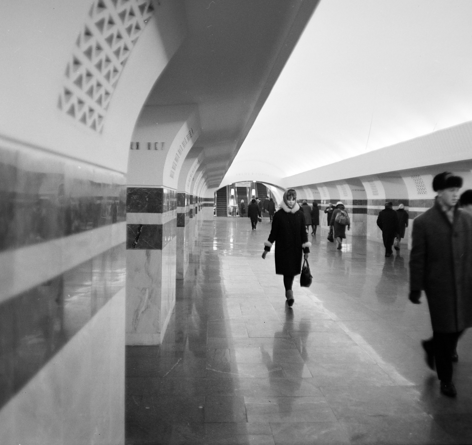 Russia, Moscow, Taganszkaja metróállomás., 1970, Szalay Zoltán, Soviet Union, Fortepan #198331
