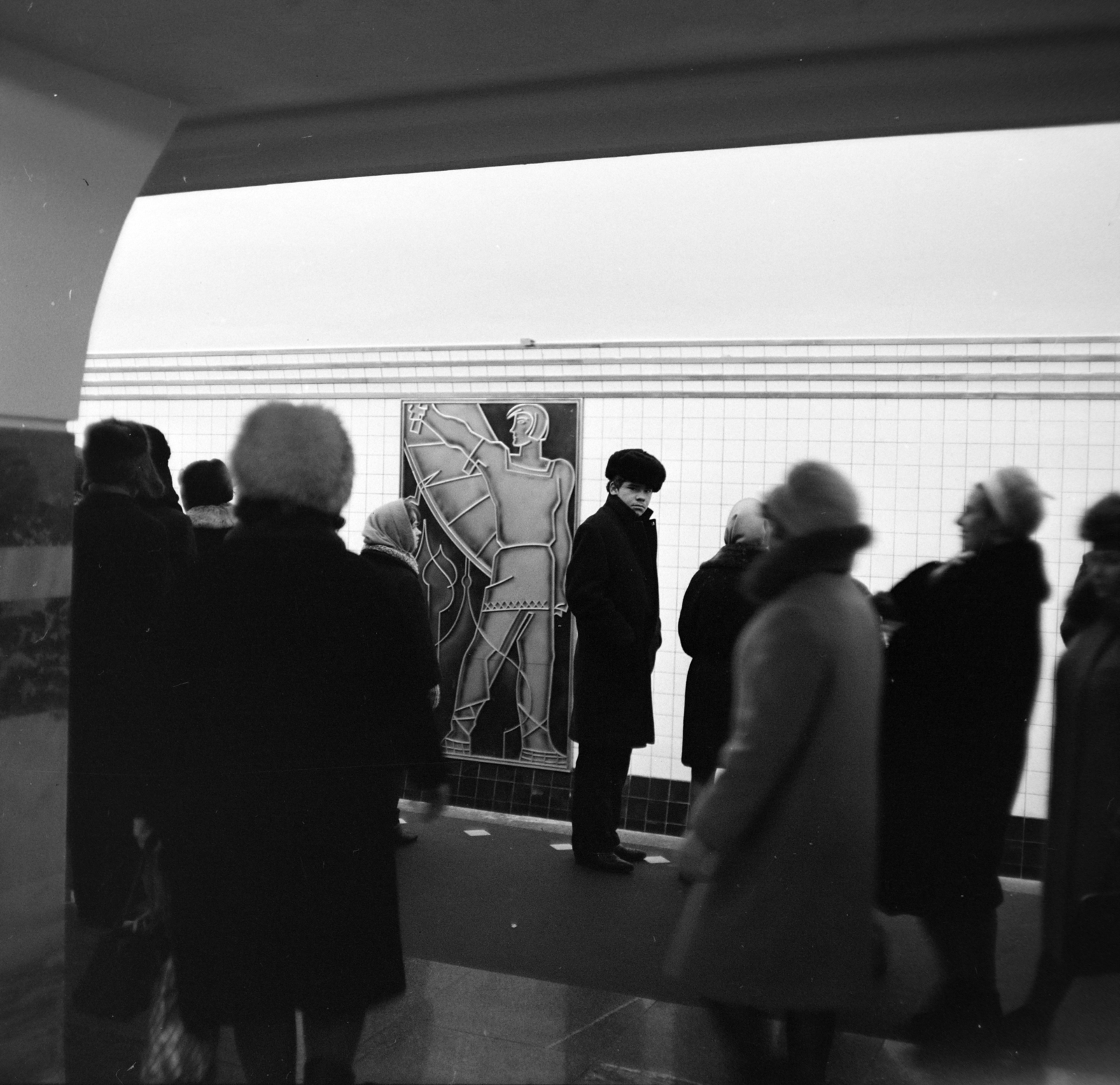 Russia, Moscow, Taganszkaja metróállomás., 1970, Szalay Zoltán, Soviet Union, Fortepan #198335