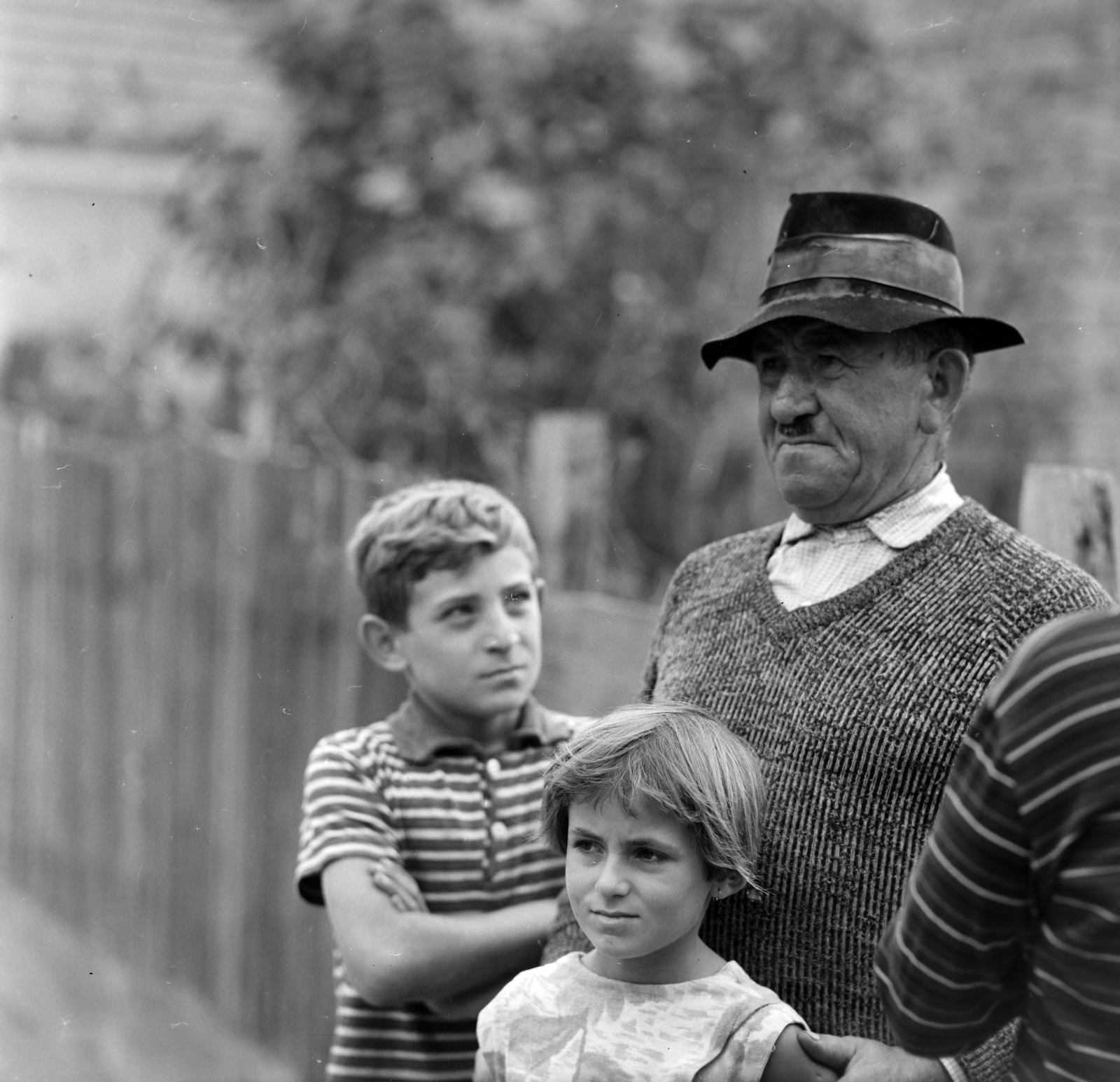 Hungary, Lovasberény, 1968, Szalay Zoltán, grandparent, Fortepan #198379