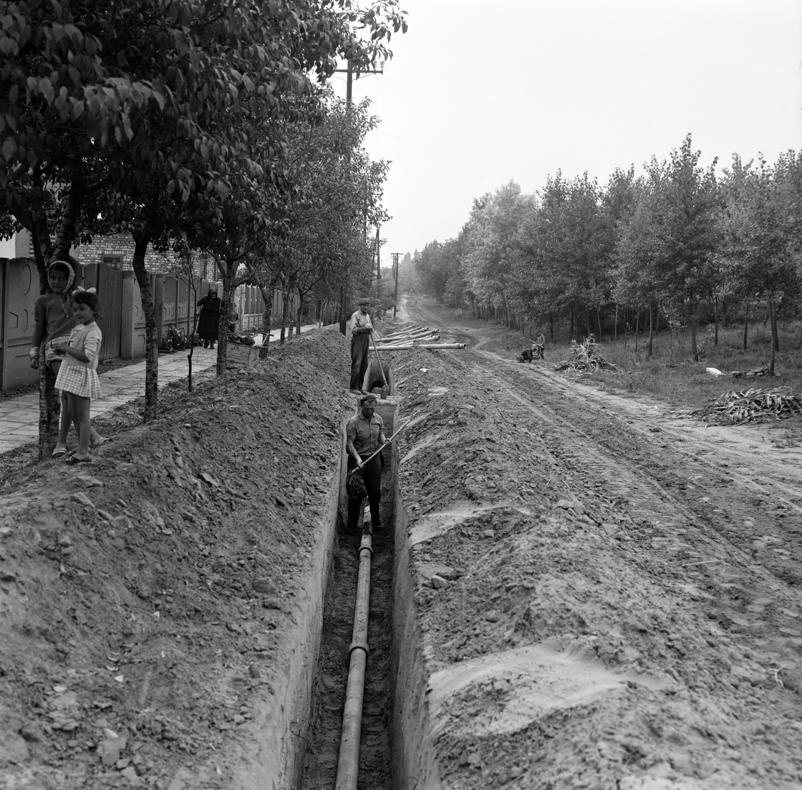 Hungary, Lovasberény, 1968, Szalay Zoltán, Fortepan #198381