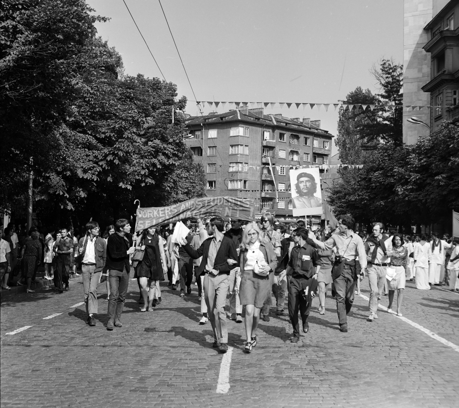 Bulgária, Szófia, a felvétel a IX. VIT (Világifjúsági Találkozó) idején készült., 1968, Szalay Zoltán, Fortepan #198442
