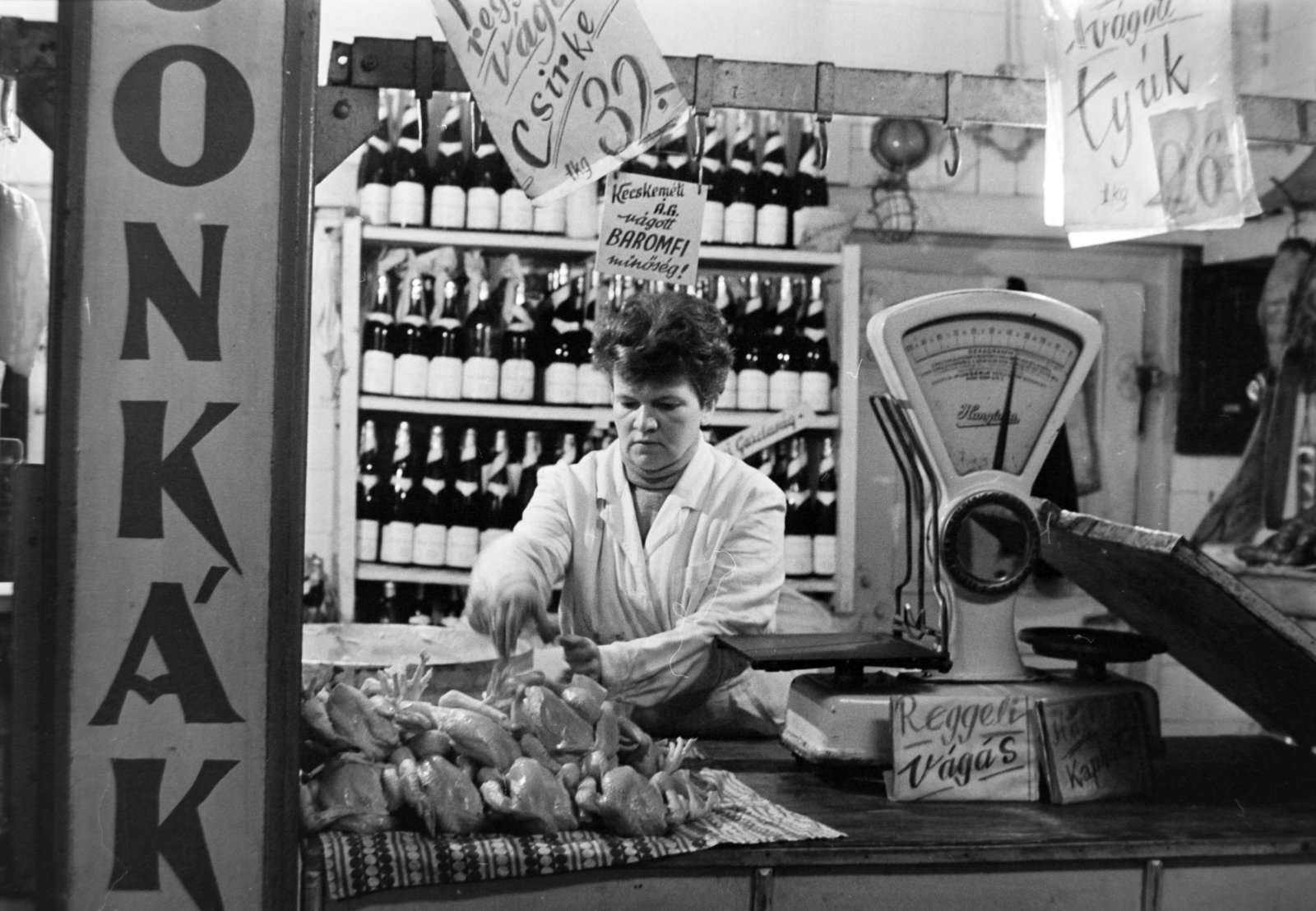 Magyarország, Budapest VII., Garay téri piac., 1971, Szalay Zoltán, Budapest, Fortepan #198602