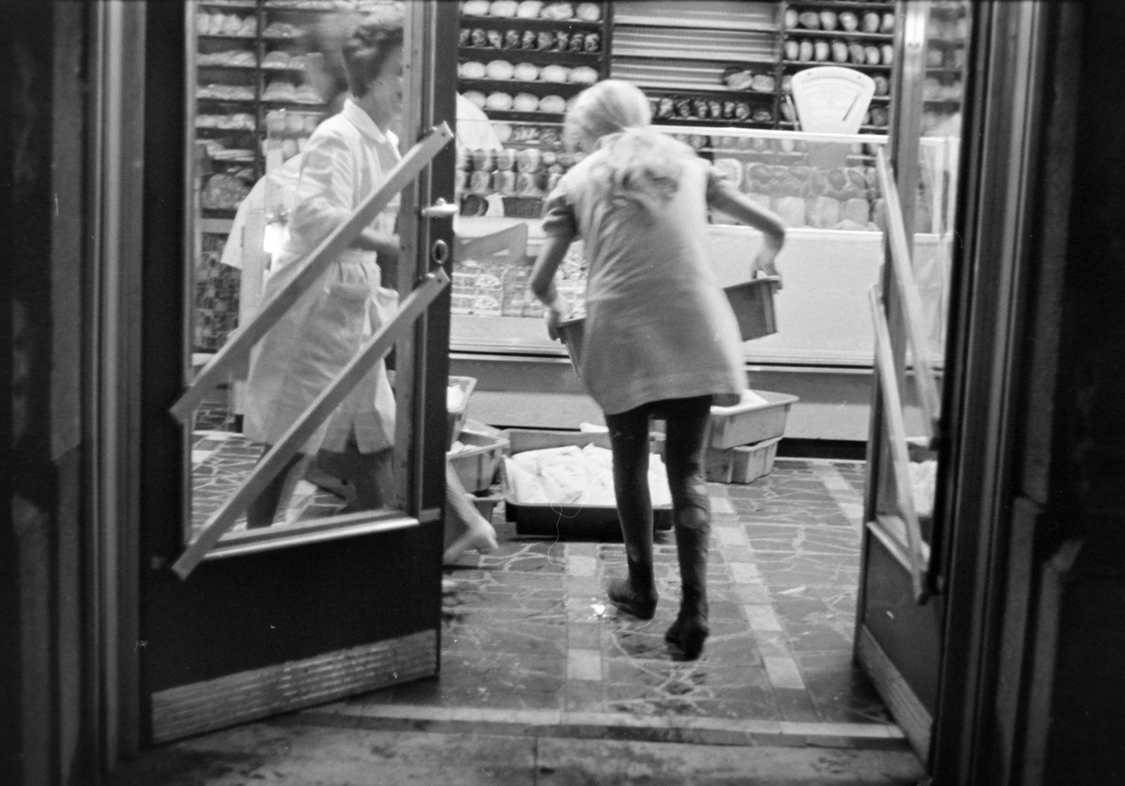 Hungary, Budapest VII., Garay téri piac., 1971, Szalay Zoltán, Budapest, Fortepan #198604