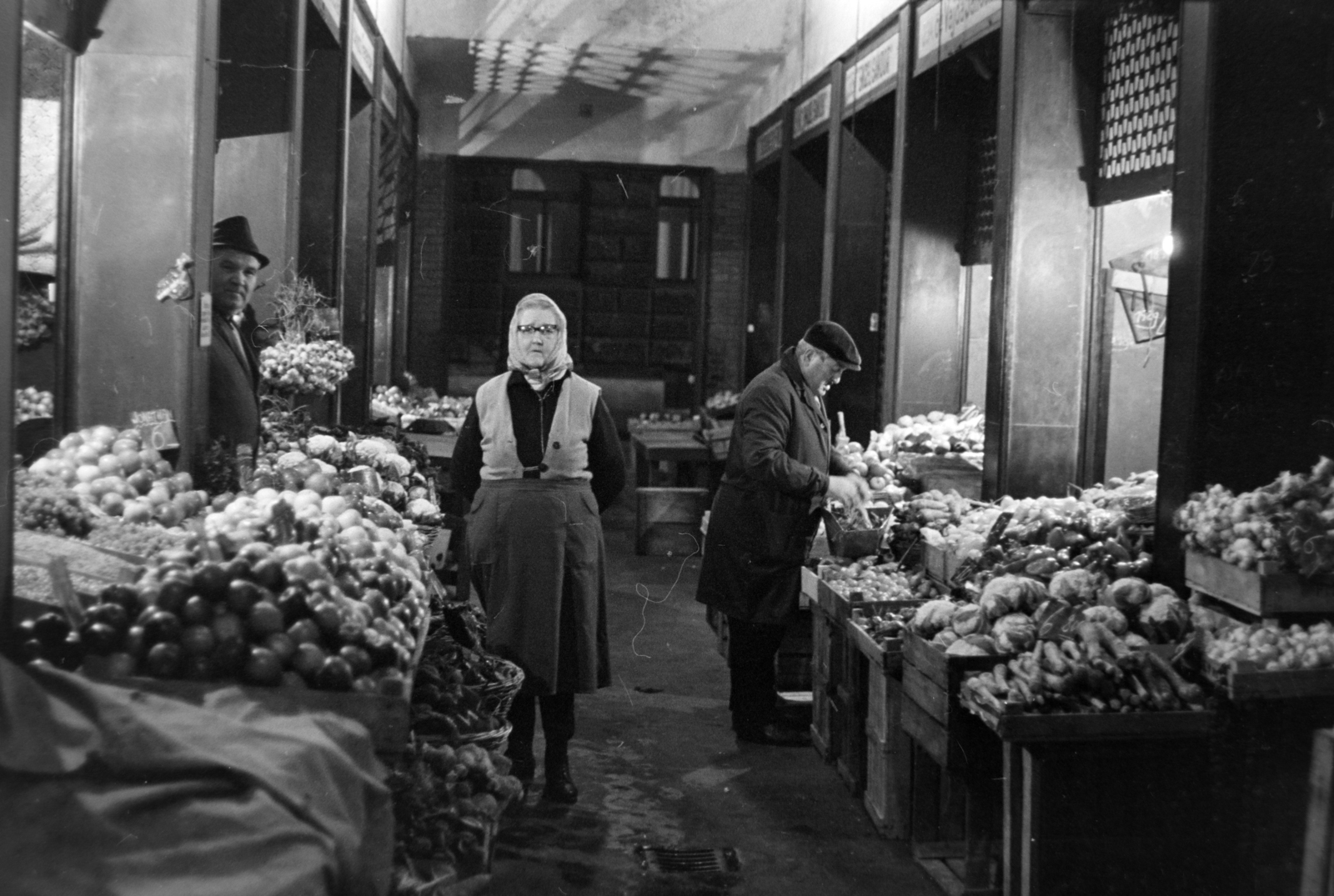 Magyarország, Budapest VII., Garay téri piac., 1971, Szalay Zoltán, Budapest, Fortepan #198607