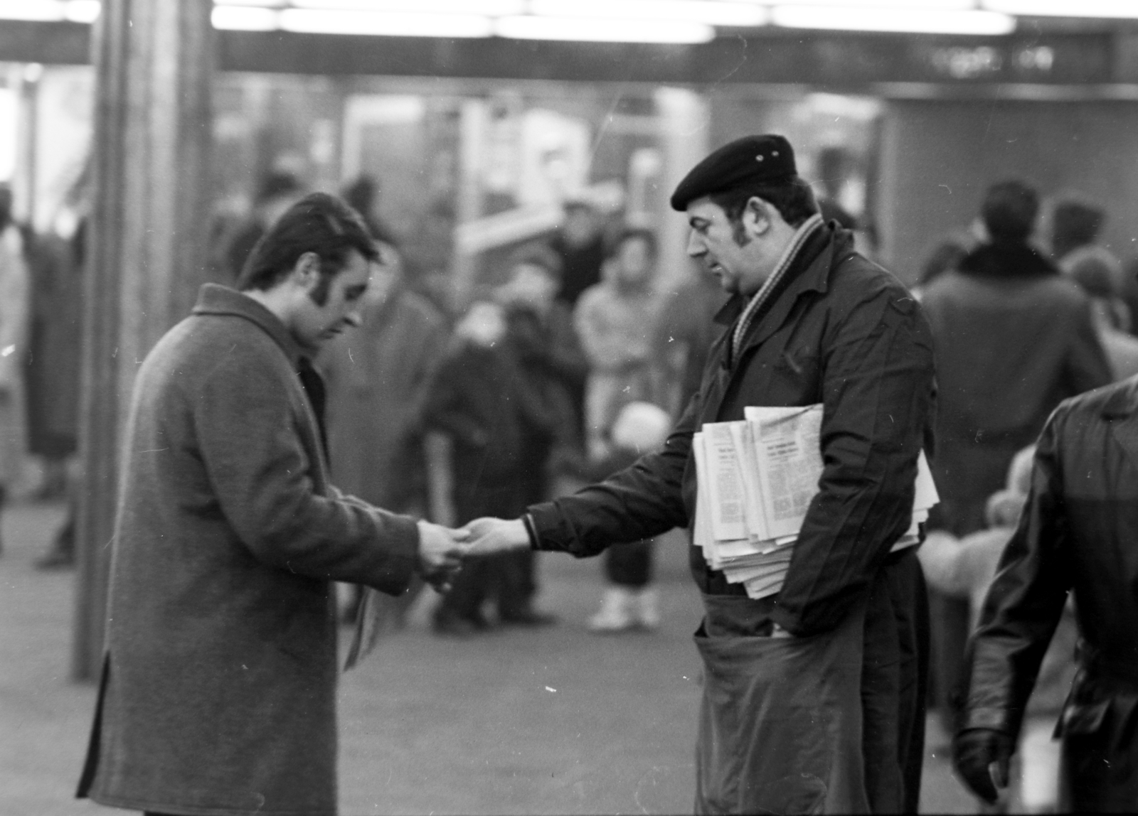 Hungary, Budapest VIII.,Budapest IX., Üllői út – Nagykörút kereszteződés, aluljáró., 1971, Szalay Zoltán, Budapest, Fortepan #198691