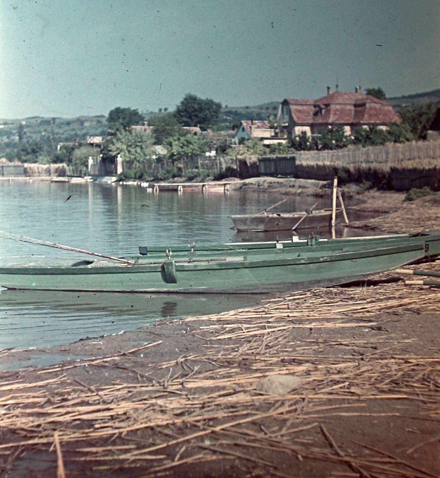 1938, Fortepan, colorful, boat, shore, Fortepan #19871