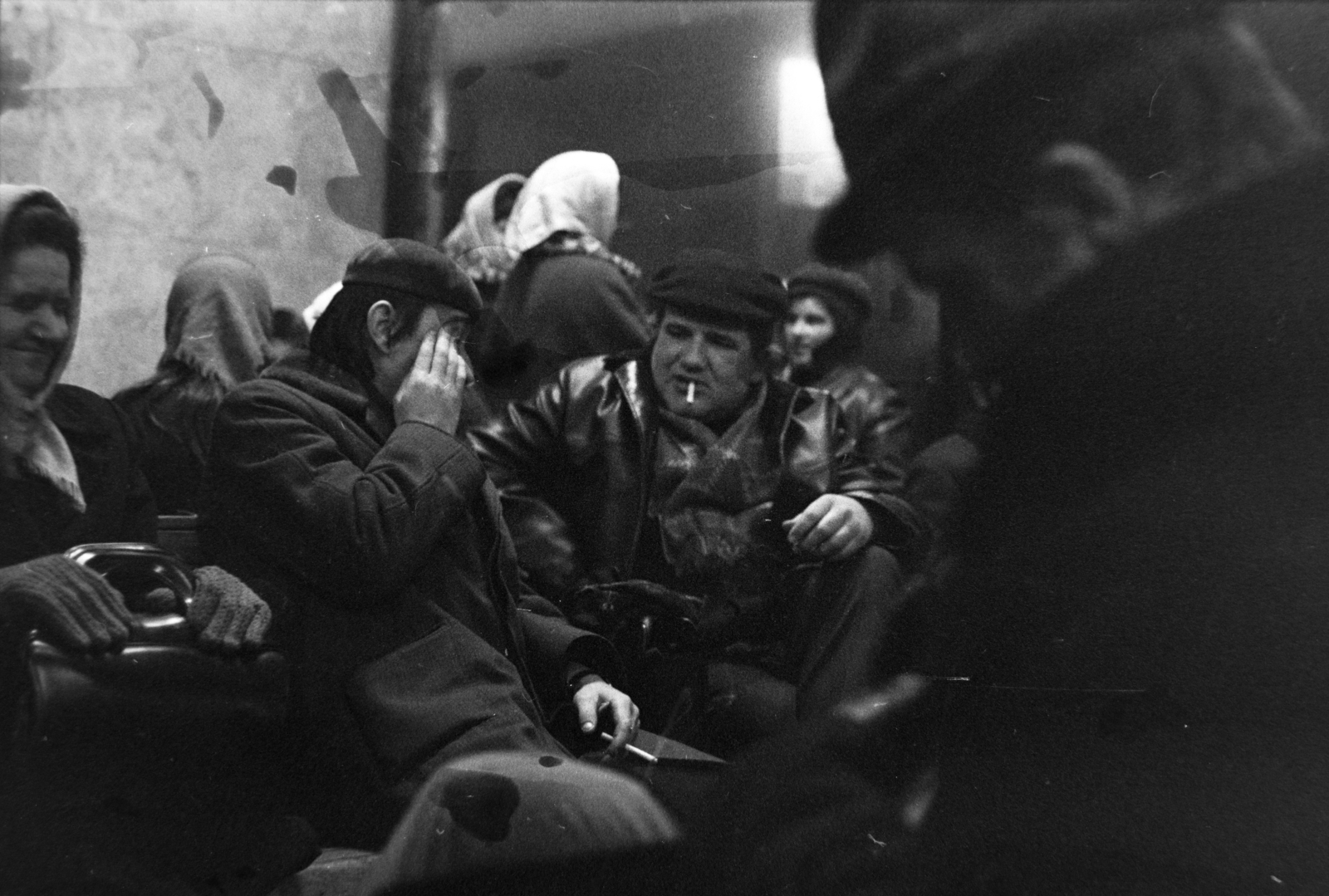 1965, Szalay Zoltán, waiting room, Fortepan #198712