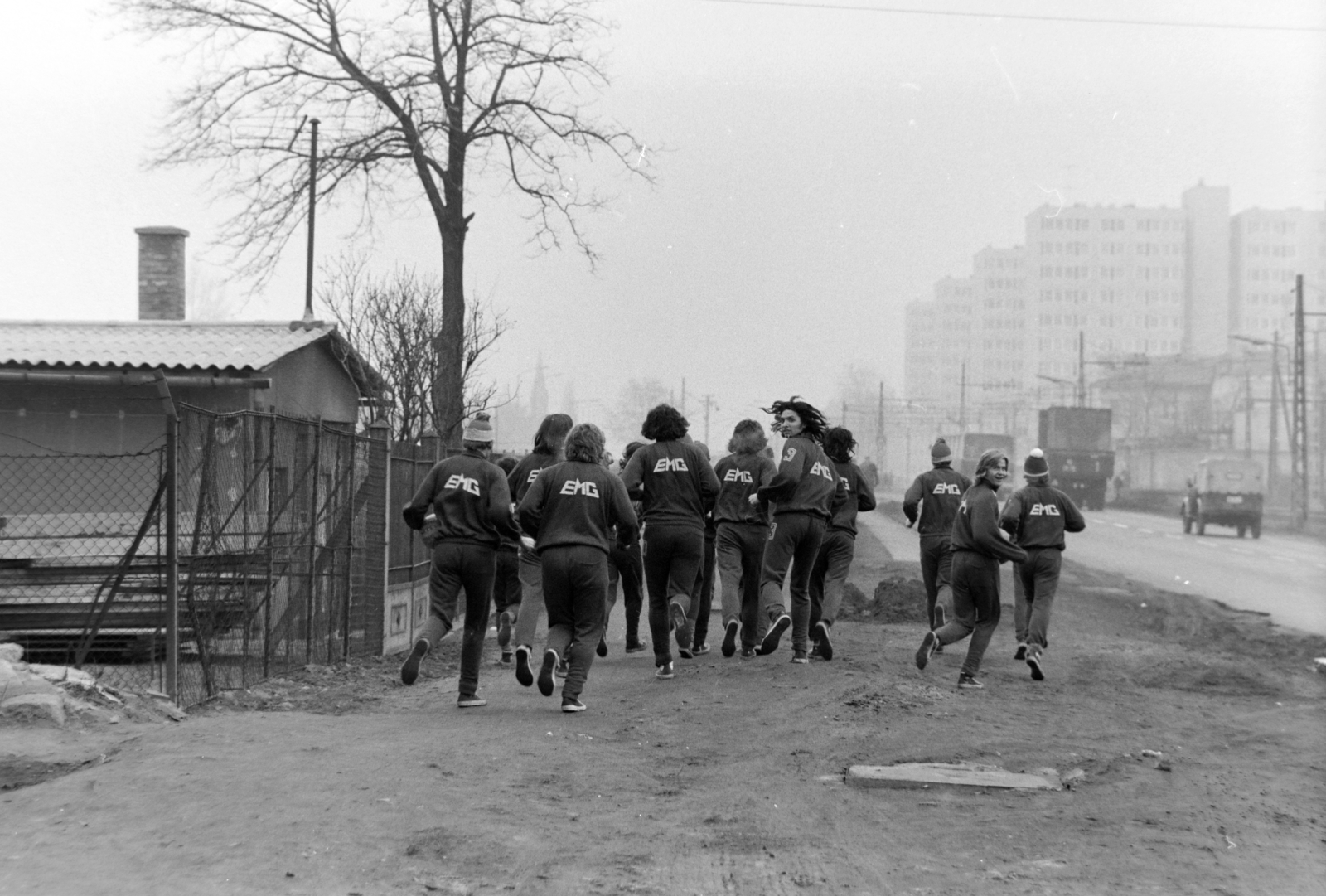 Hungary, Budapest XIV., Kerepesi út a Körvasút felüljárójától a Rákos-patak felé nézve., 1975, Szalay Zoltán, Budapest, Fortepan #198846