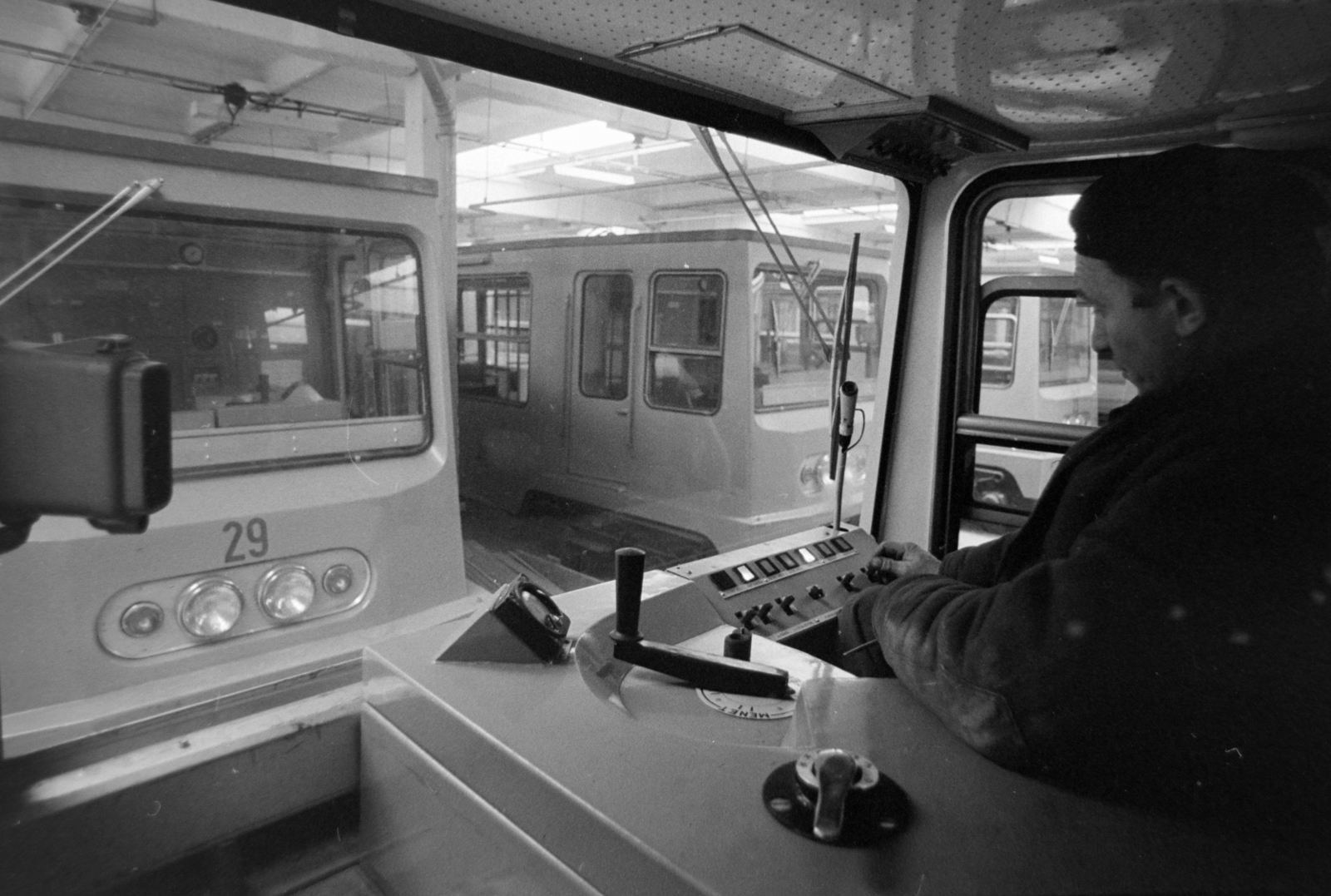 Hungary, Budapest XIV., a Millenniumi Földalatti Vasút Mexikói úti új járműtelepe., 1973, Szalay Zoltán, Budapest, Fortepan #198989