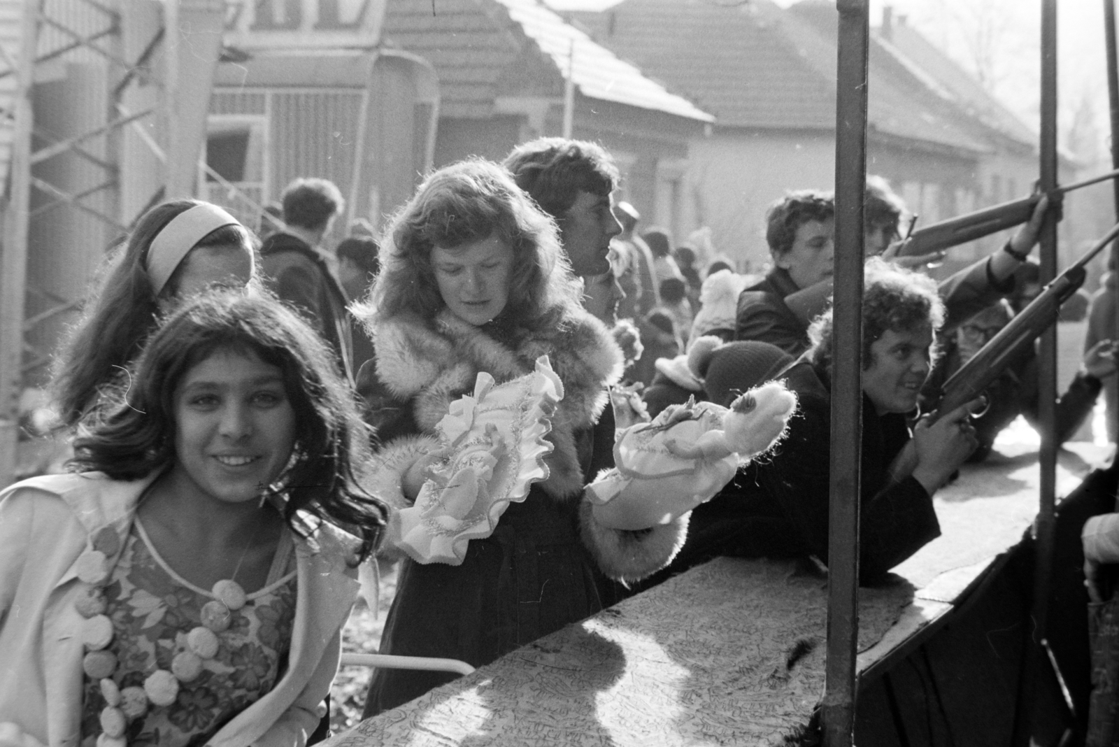 1974, Szalay Zoltán, shooting-gallery, Fortepan #199099