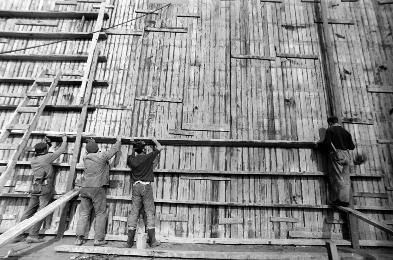 Magyarország, Budapest X., a Jászberényi úti felüljáró építkezése., 1972, Szalay Zoltán, Budapest, Fortepan #199193