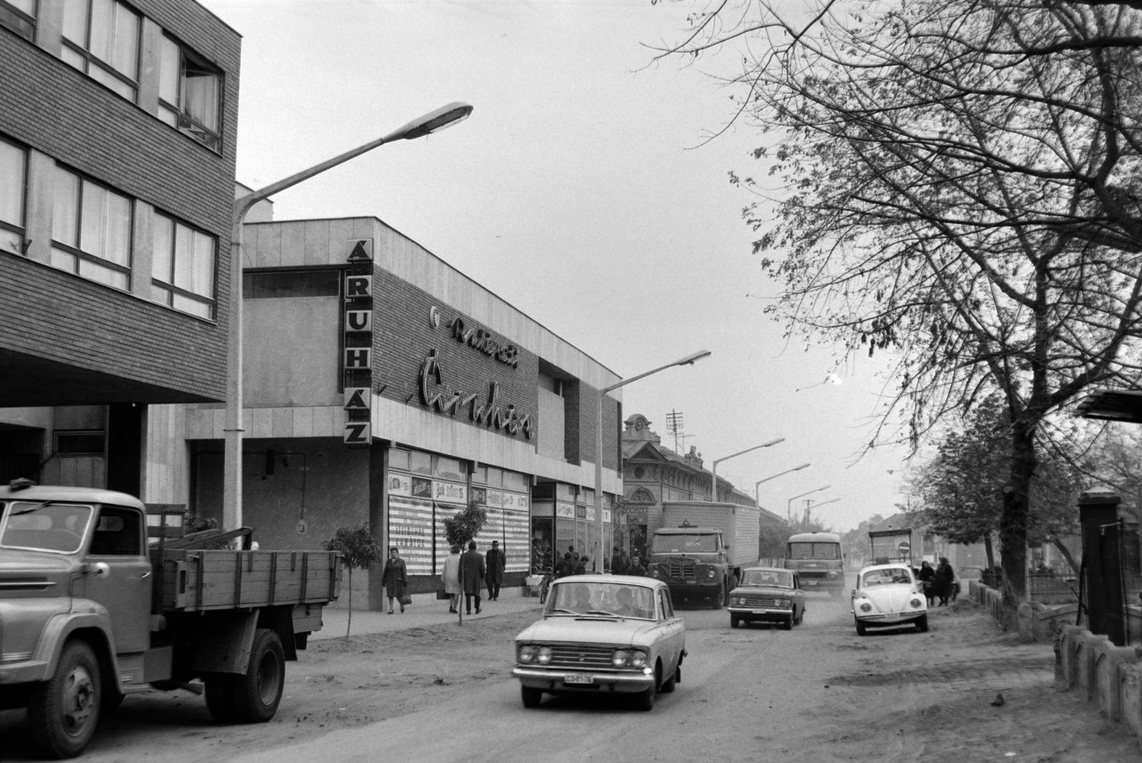 Magyarország, Nyírbátor, Szabadság tér., 1971, Szalay Zoltán, Fortepan #199239