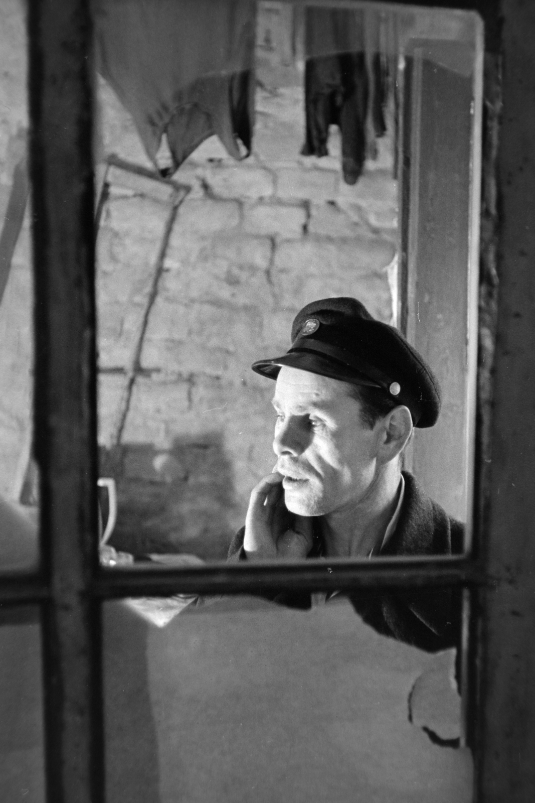 1966, Antal Gábor, man, cabin, Fortepan #199305