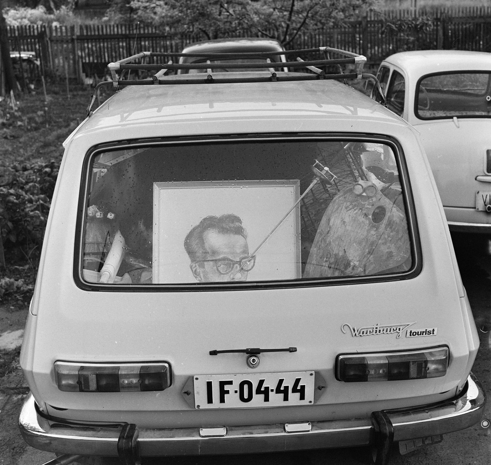 1974, Antal Gábor, rendszám, Wartburg 353, Fortepan #199327
