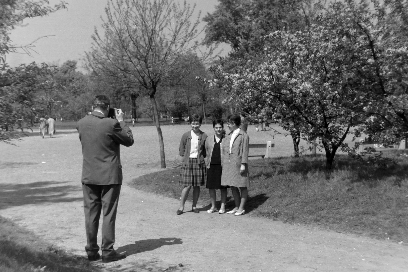 1965, Antal Gábor, fotózás, háttal, Fortepan #199368