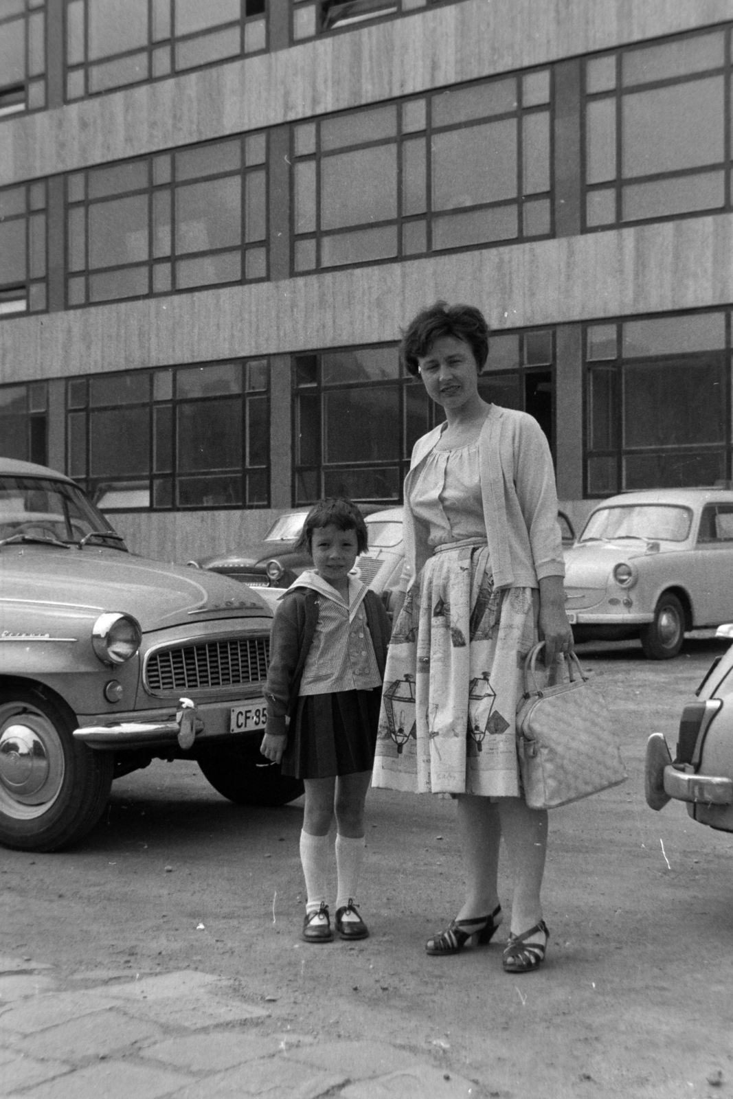 1965, Antal Gábor, Skoda-brand, mother, Fortepan #199381