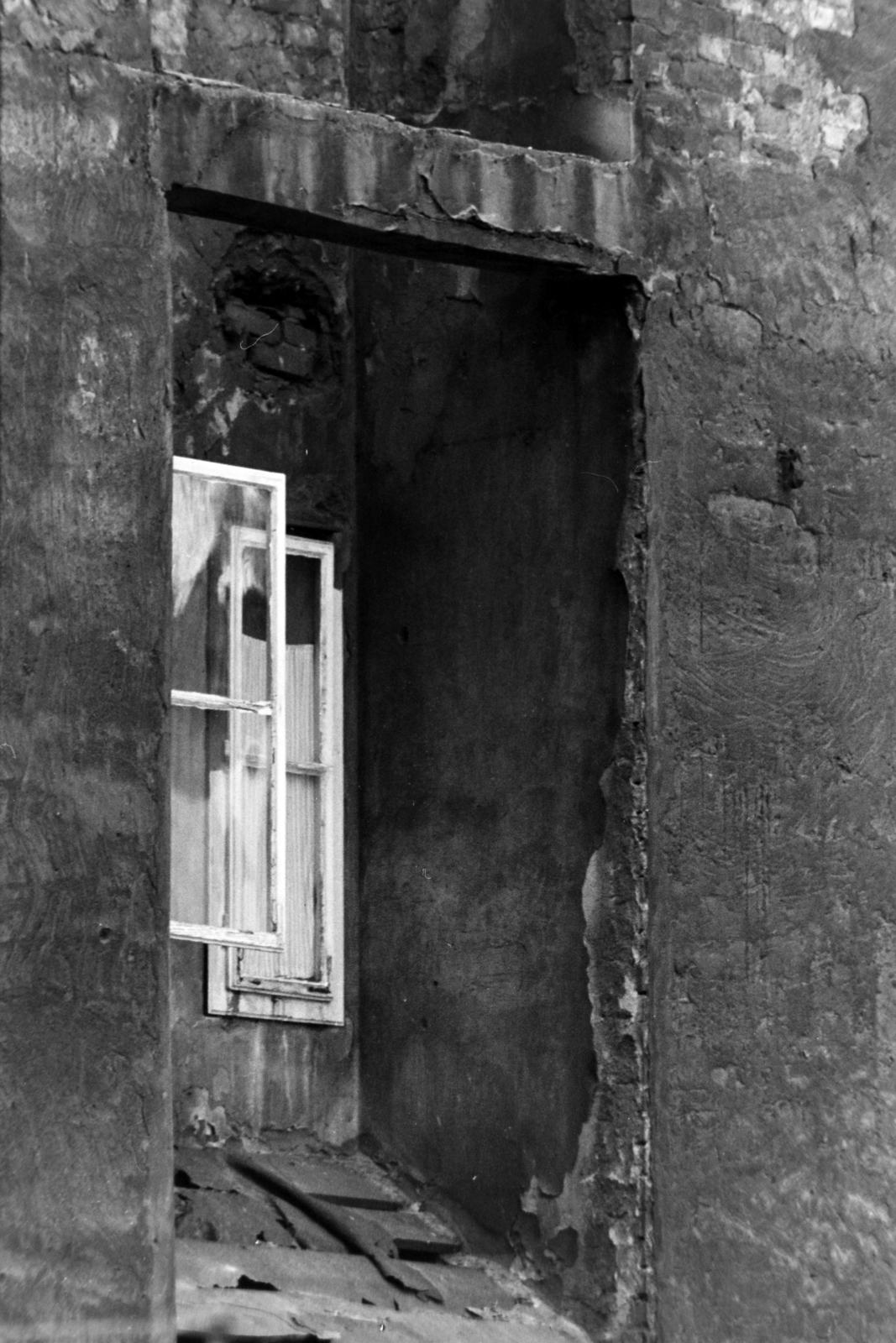 1969, Antal Gábor, ablak, Fortepan #199401