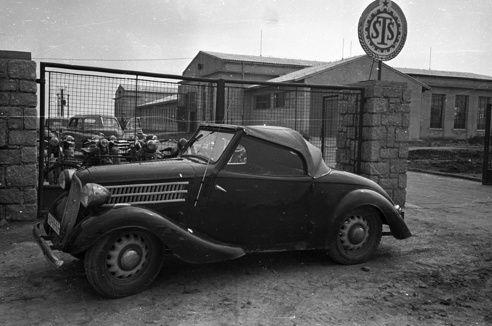 1956, Bauer Sándor, Czechoslovakia, automobile, Fortepan #199625