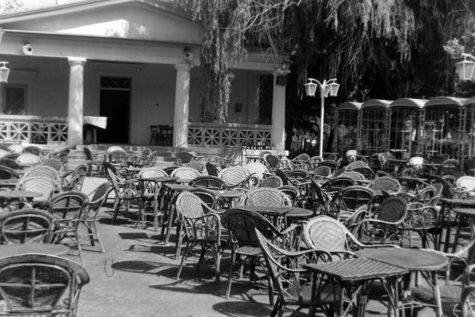 Hungary, Balatonlelle, Honvéd (Táncsics Mihály) utca 30., Rózsakert étterem., 1962, Dénes János, Fortepan #200143