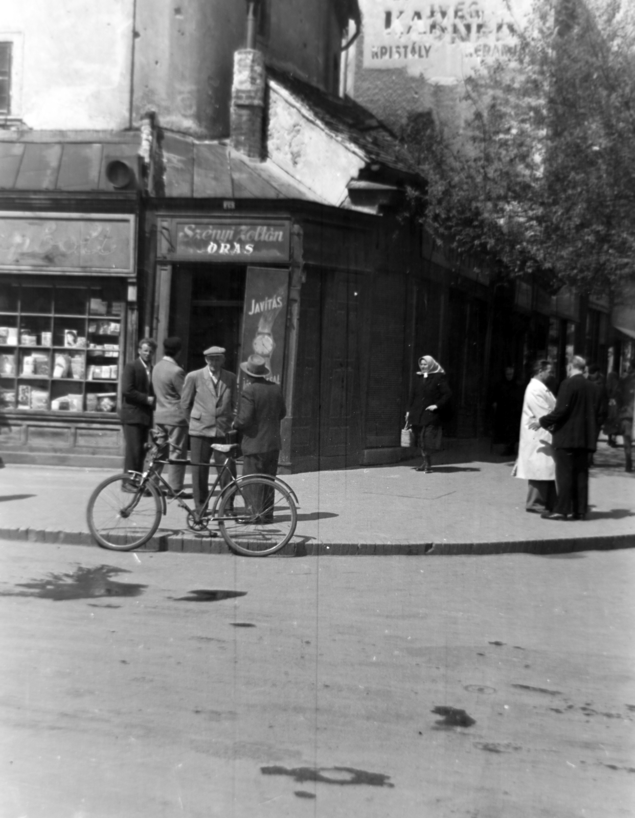 Hungary, Sopron, Előkapu - Várkerület (Lenin körút) sarok., 1962, Dénes János, Fortepan #200169