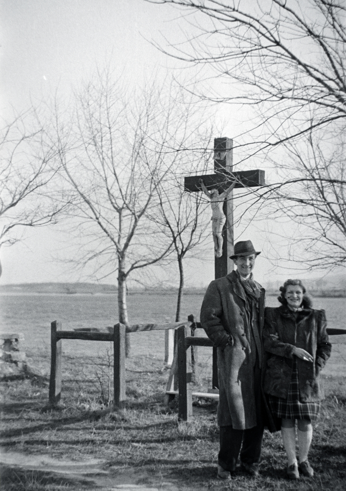 1941, Eisner Ferenc, cross, Fortepan #200312