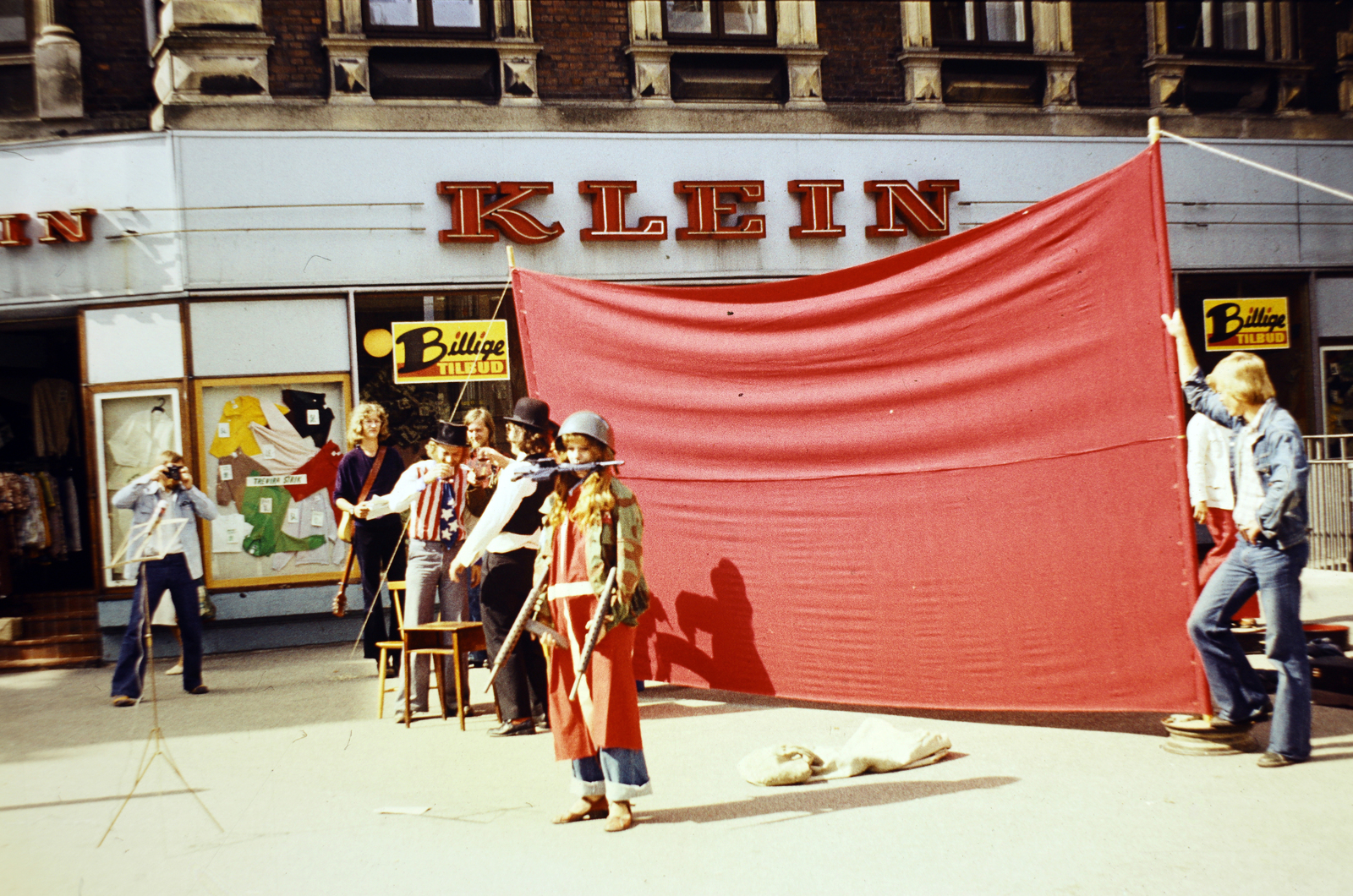 Dánia, Koppenhága, 1974, Fekete Mihály, színes, Fortepan #200544