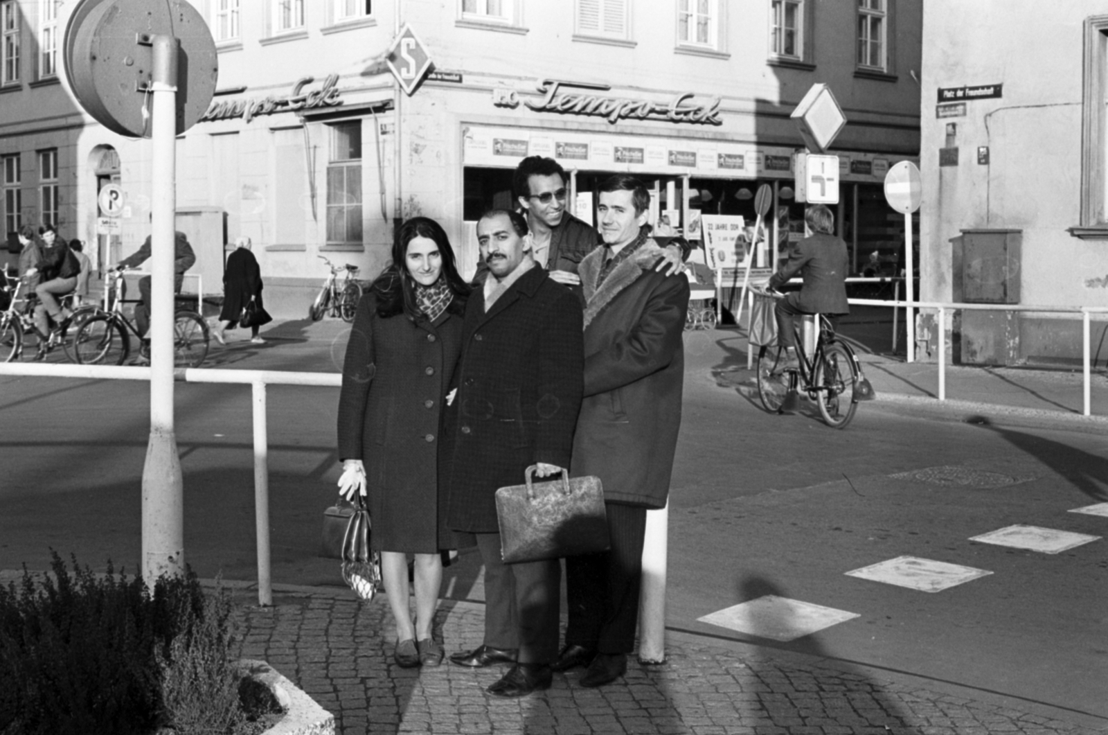 Germany, Greifswald, Marktplatz (Platz der Freundschaft)., 1970, Földvári Mihály, GDR, Fortepan #200679